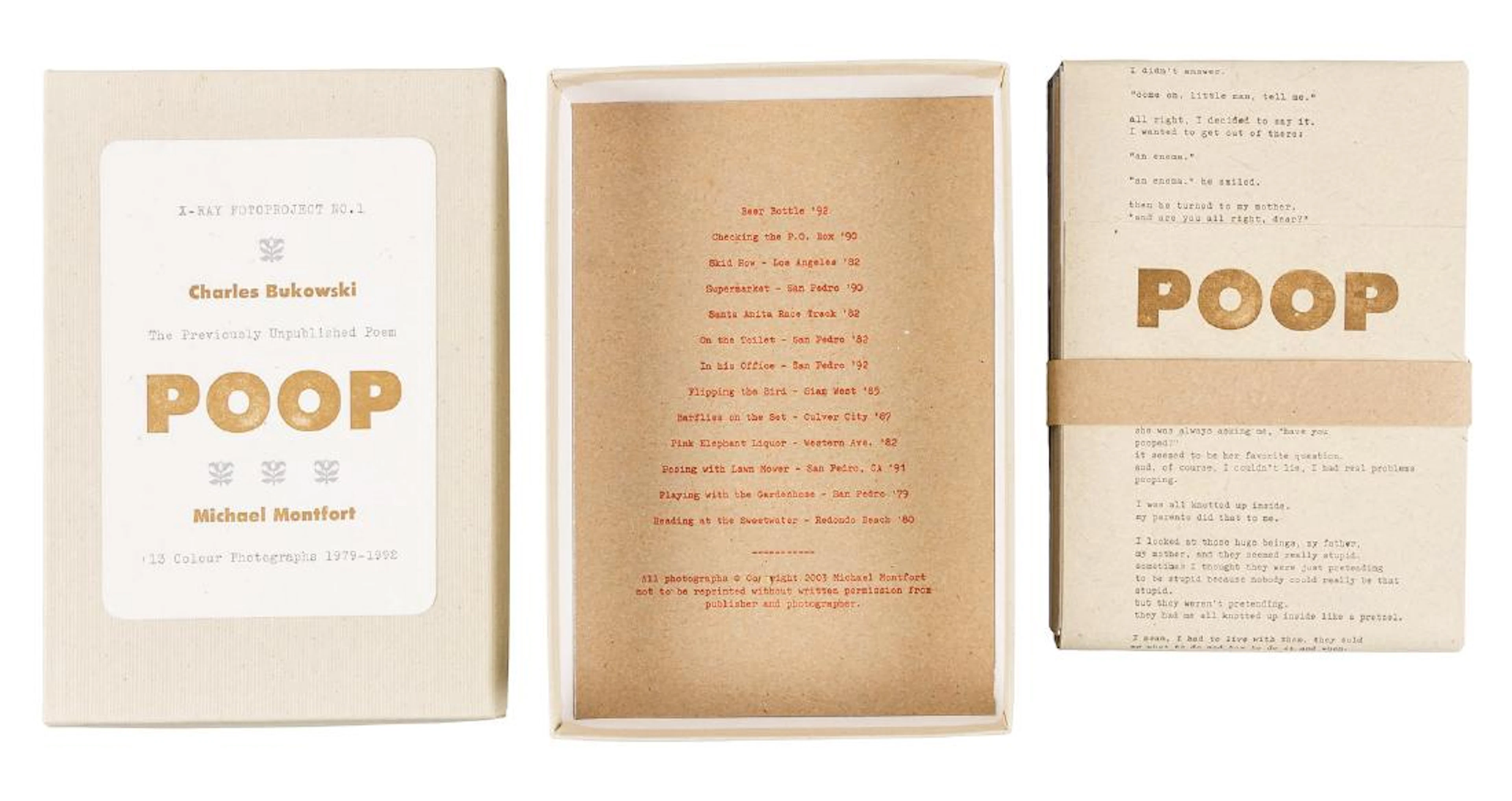 Poop by Bukowski + 13 Montfort Photos