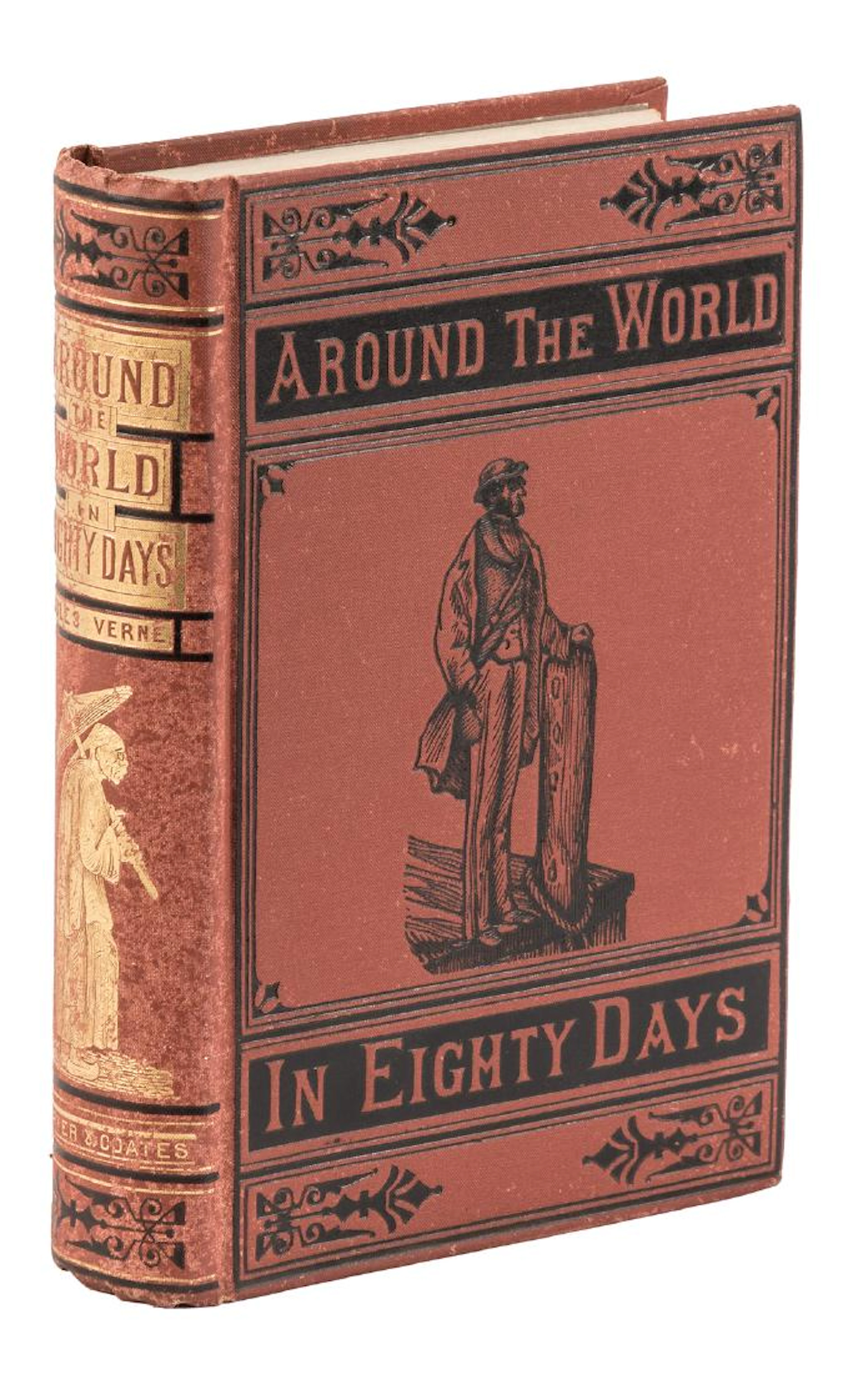 Early American edition of Around the World in Eighty