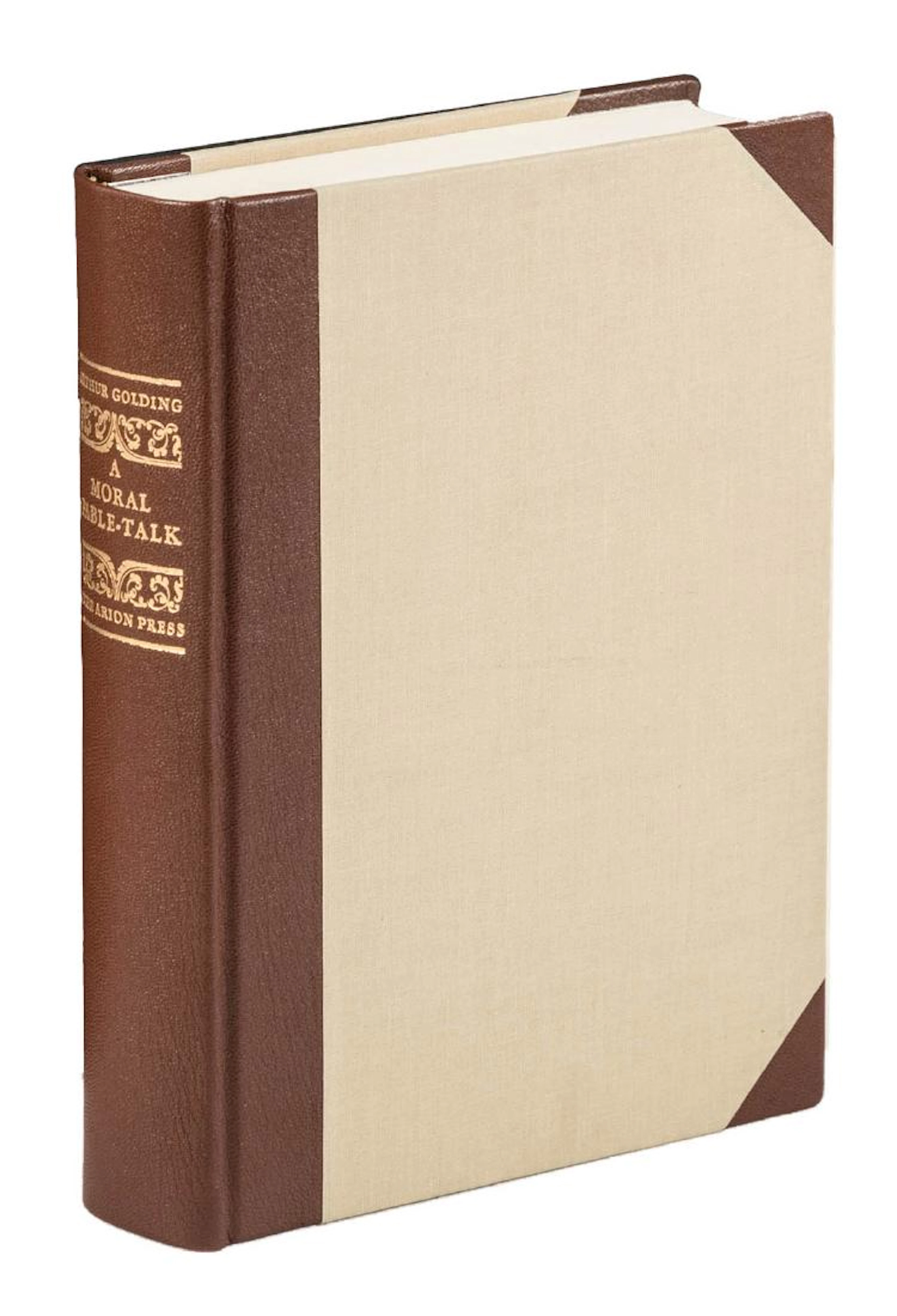 Golding's Moral-Fable Talk, Arion Press