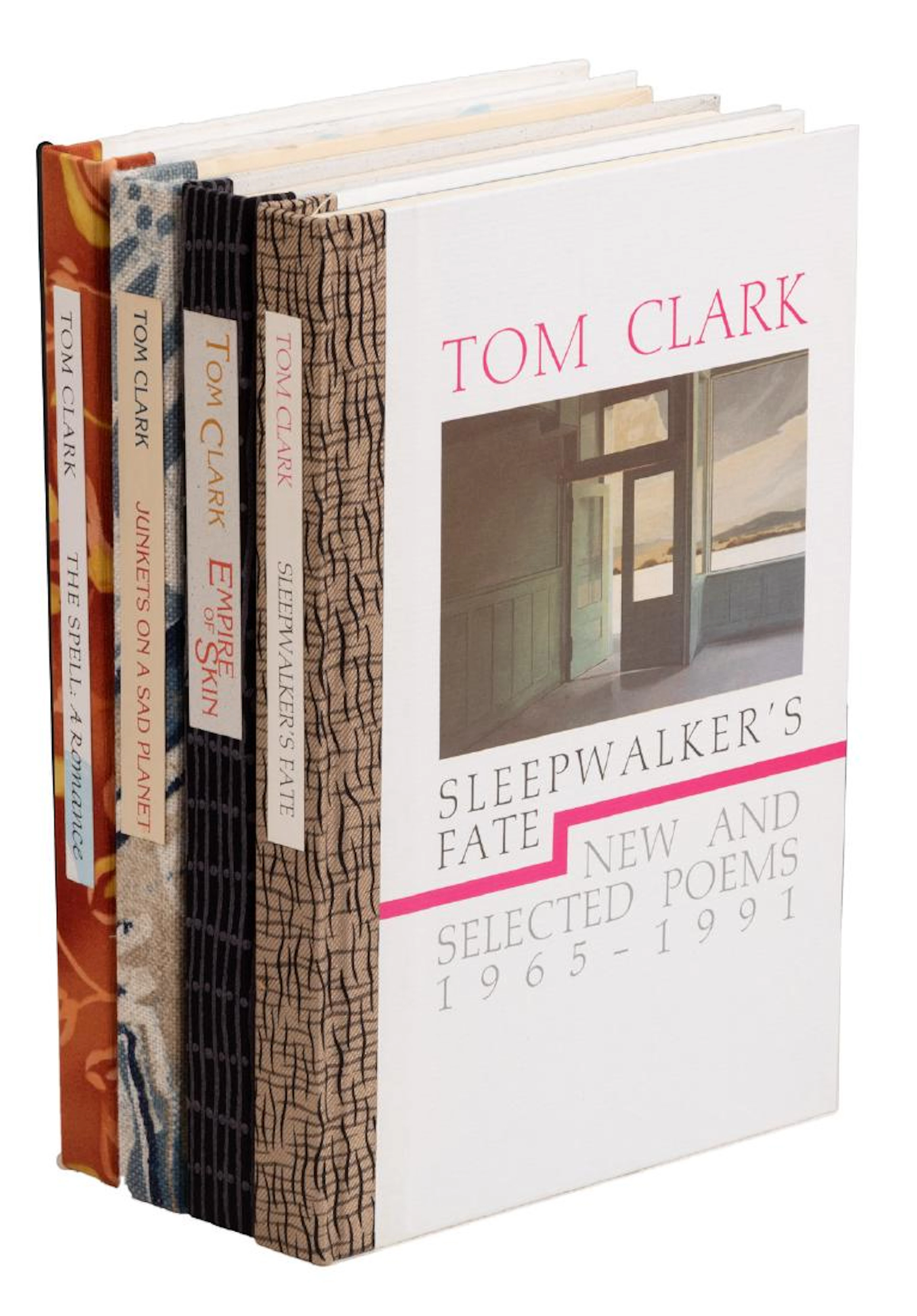 Tom Clark 4 Deluxe Editions from Black Sparrow Press