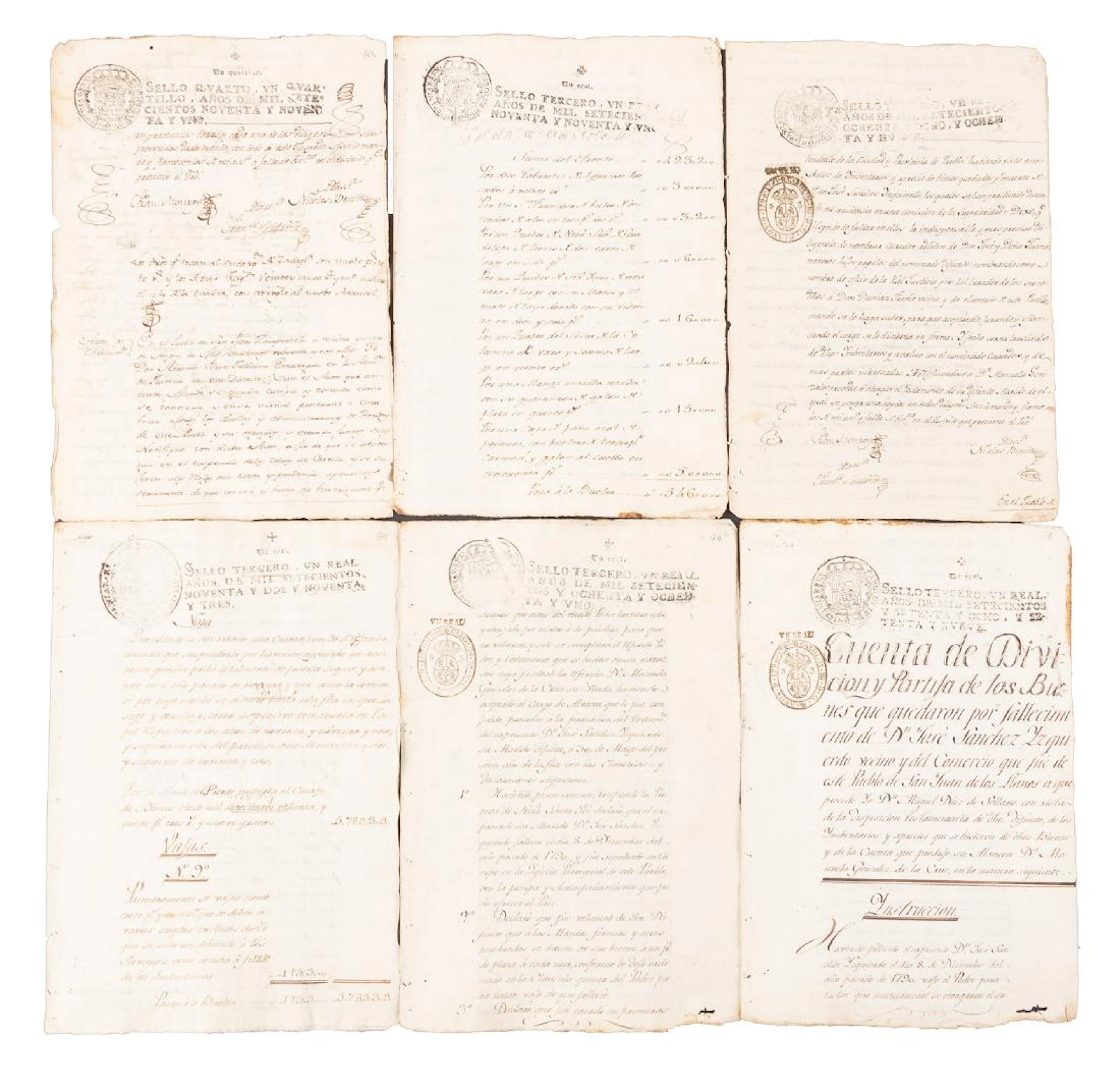 Colonial Mexican testament, 1791