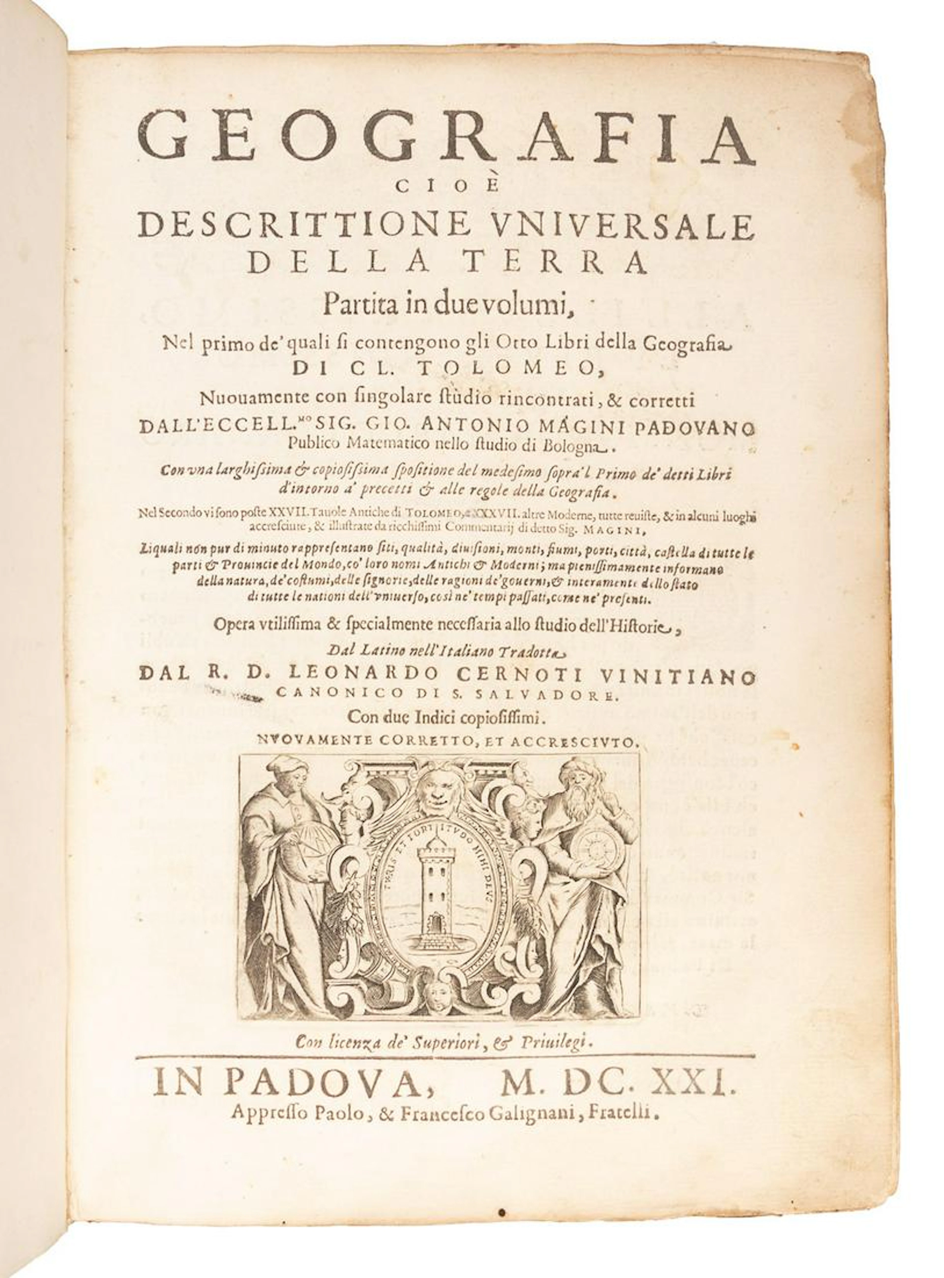 Magini's Ptolemy, 1621, with 63 maps