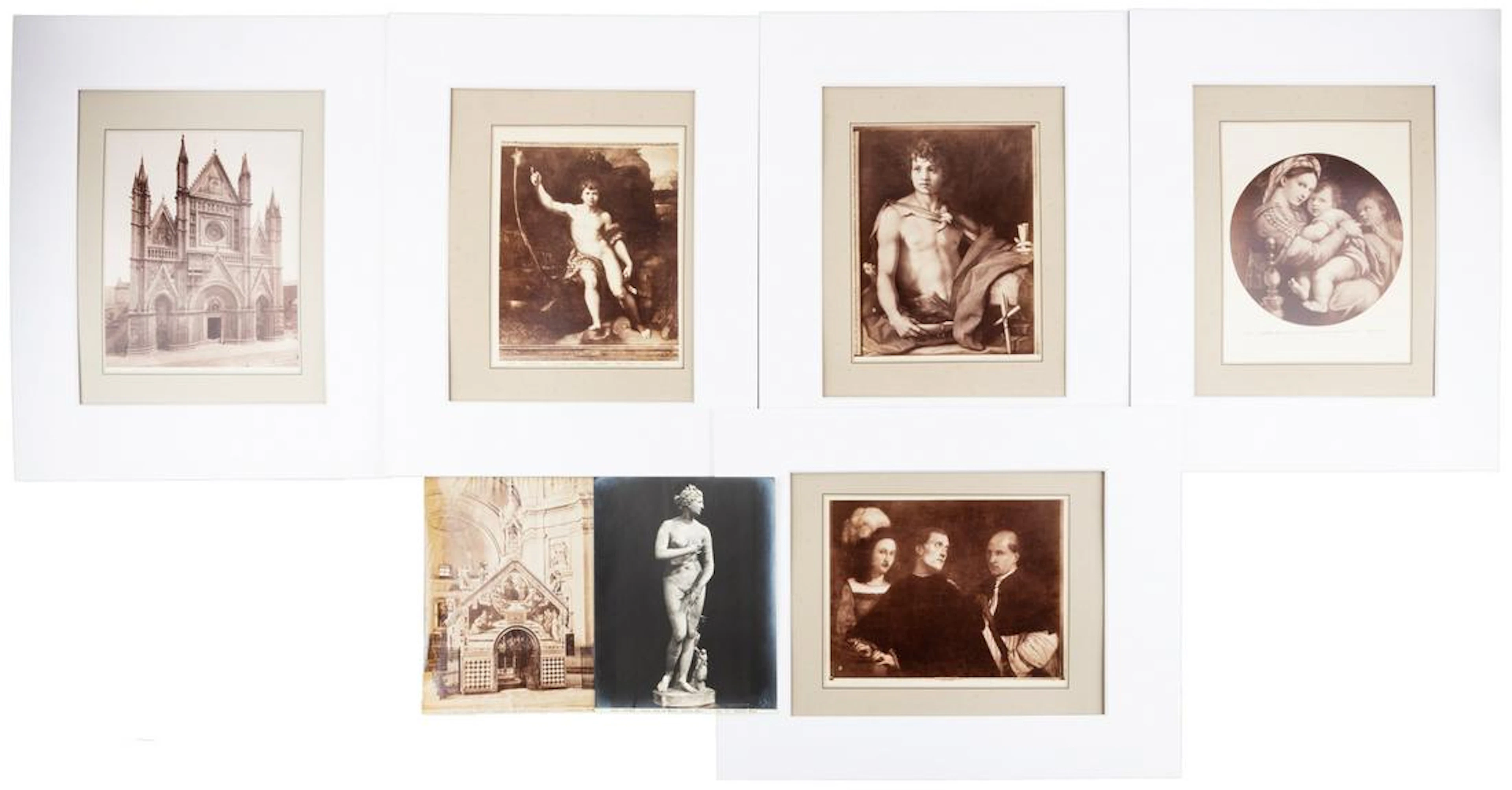 Seven photographs by James Anderson