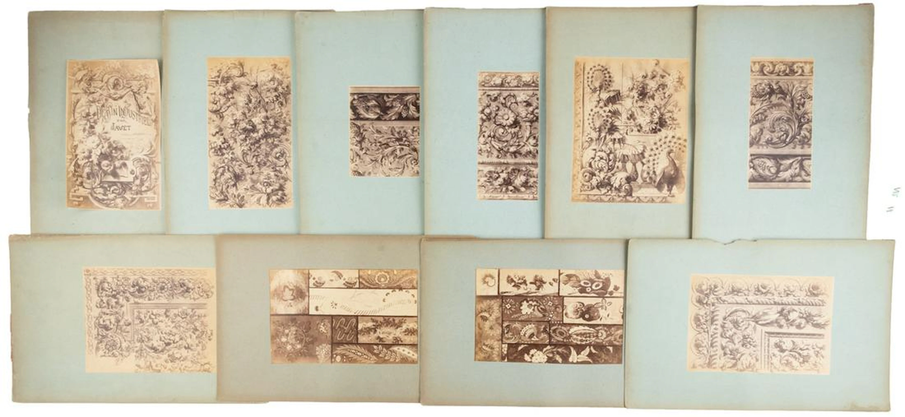 Forty-four design prototype photographs