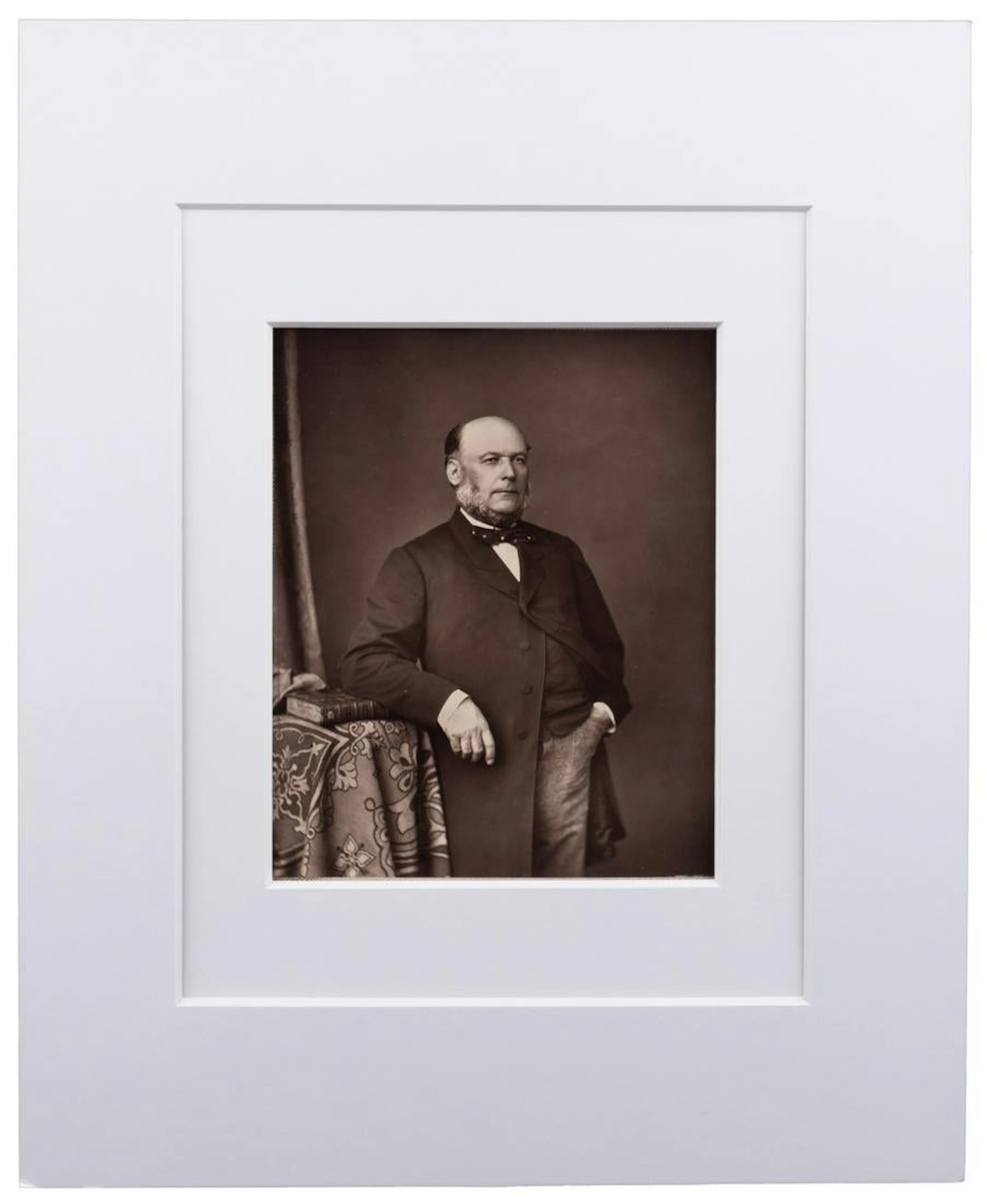 Franck Woodburytype portrait of Jules Grévy