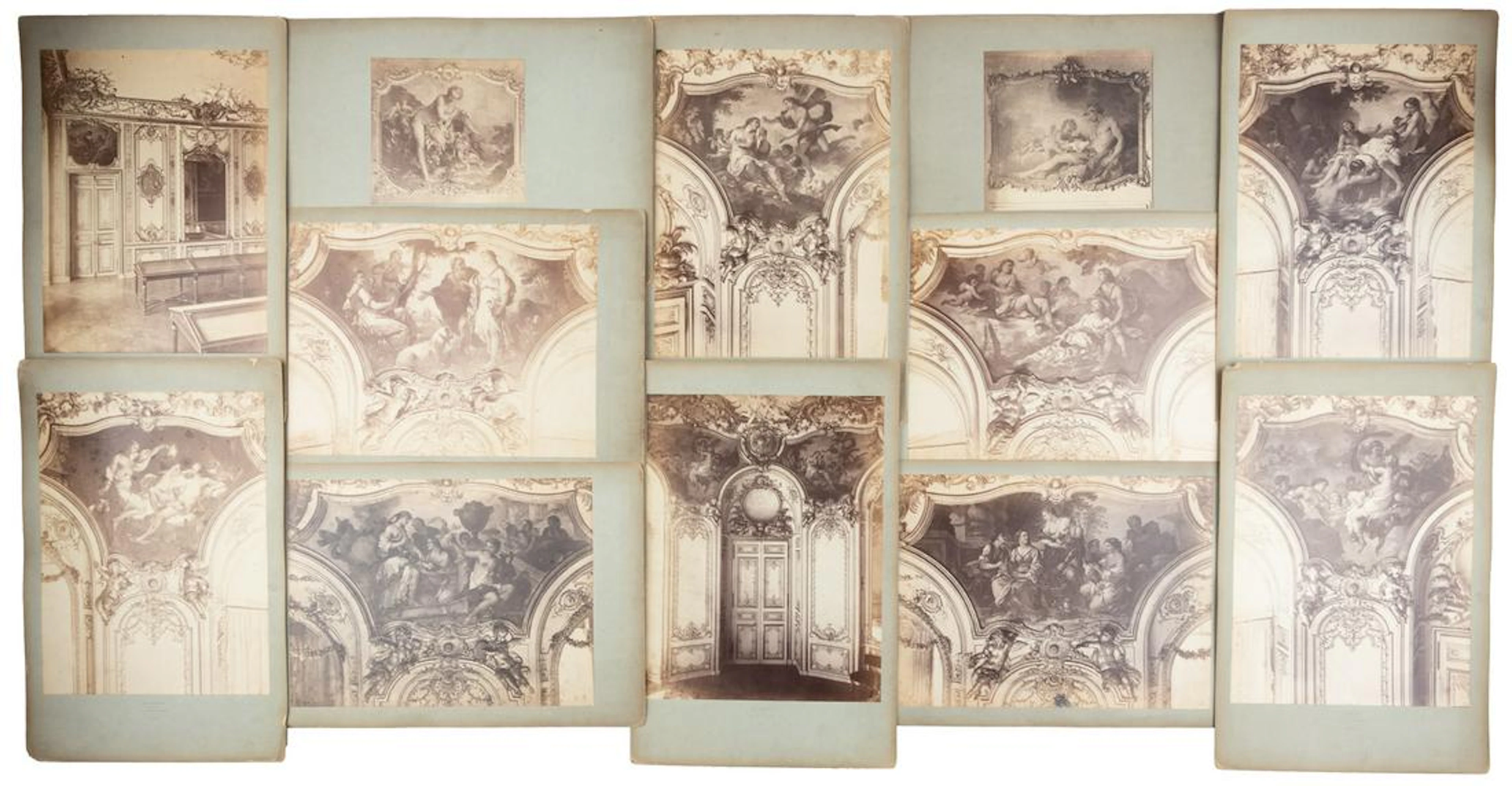 Twelve early photographs by Charles Marville