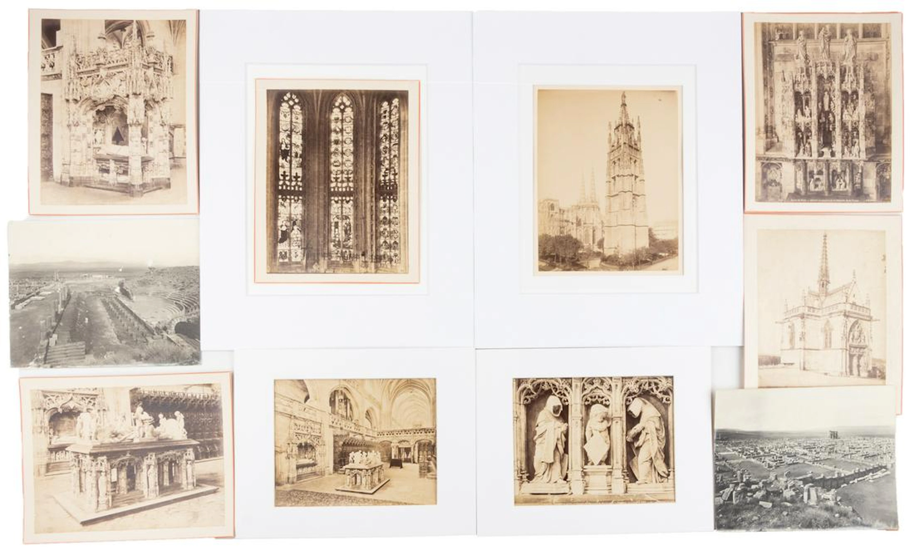 Forty photographs from Neurdein Frères