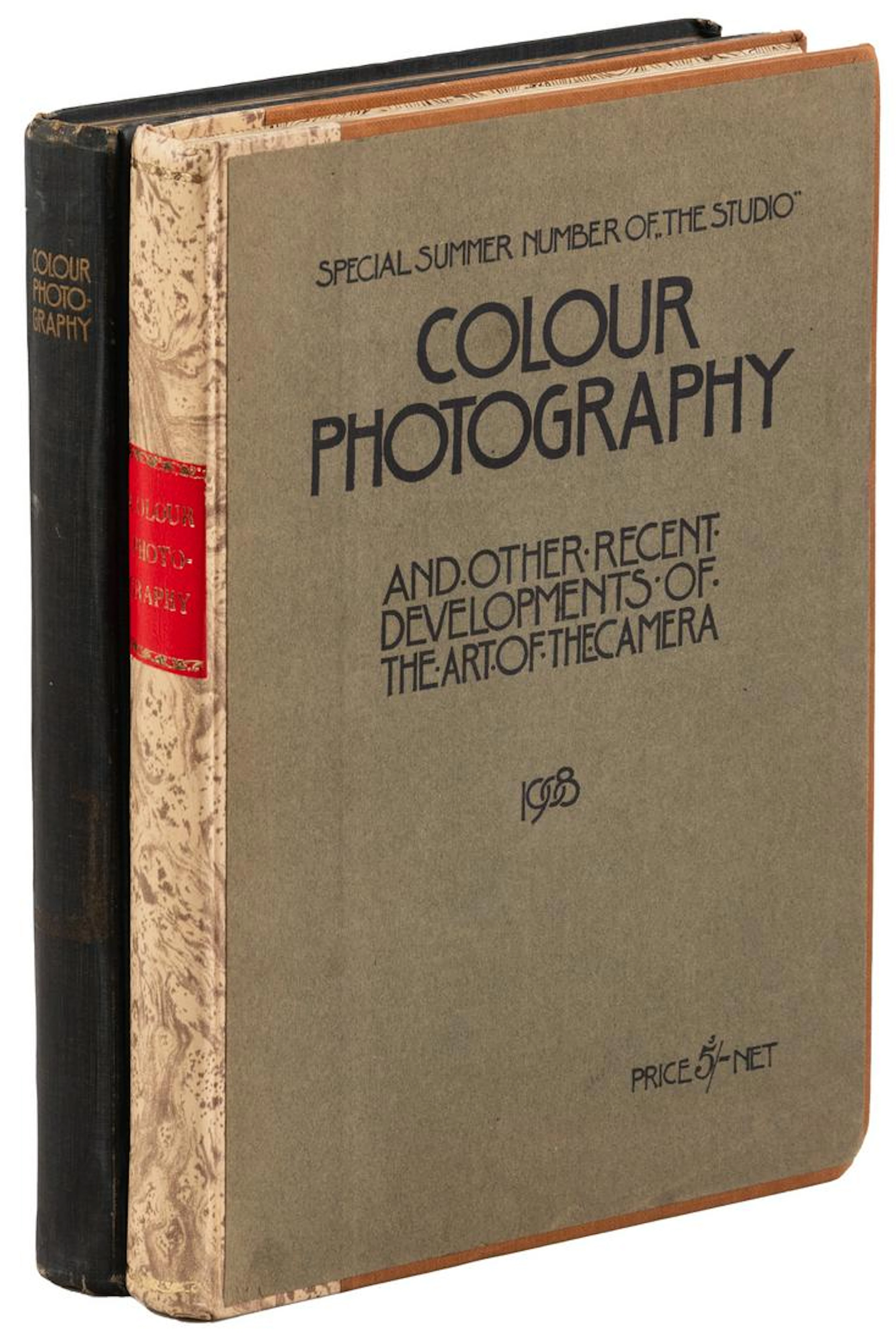 'The Studio' - Colour Photography 1908 - two copies