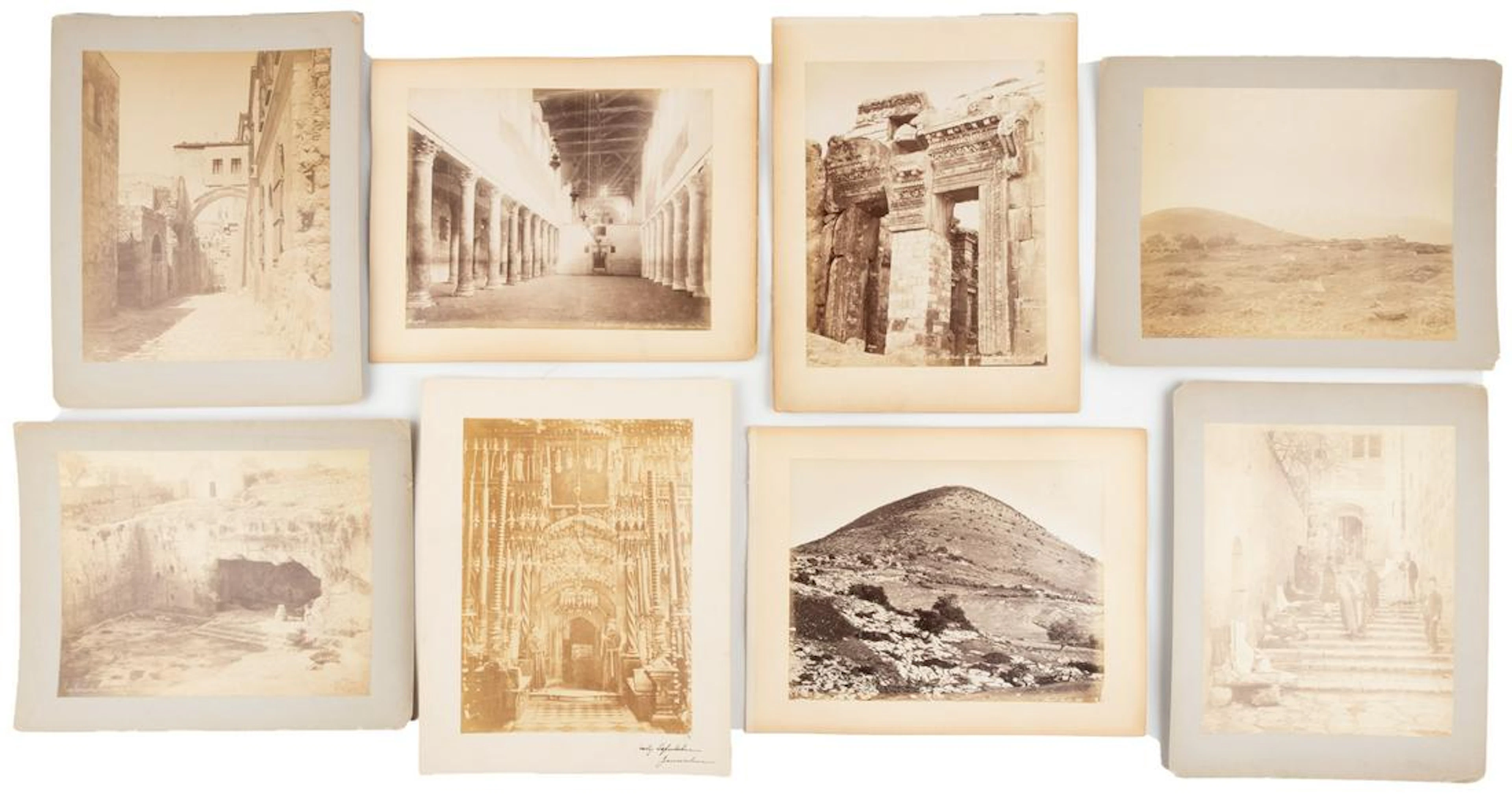 Félix Bonfils photographs of the Middle East
