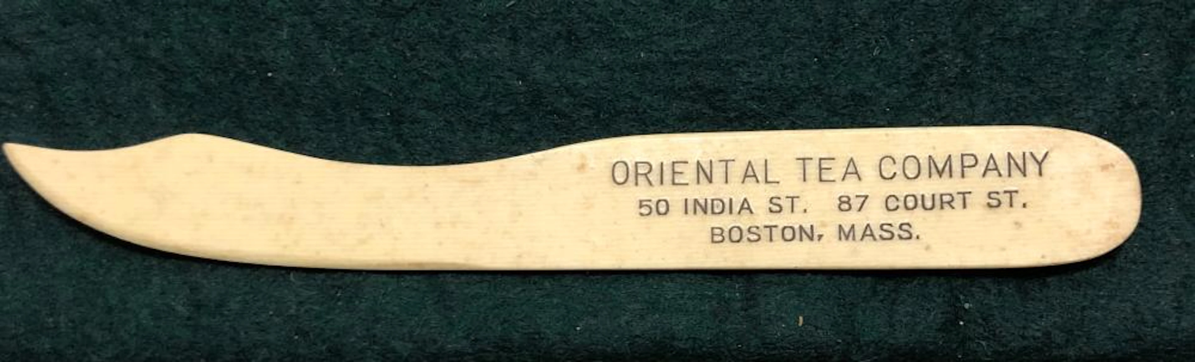 Oriental Tea Company letter opener