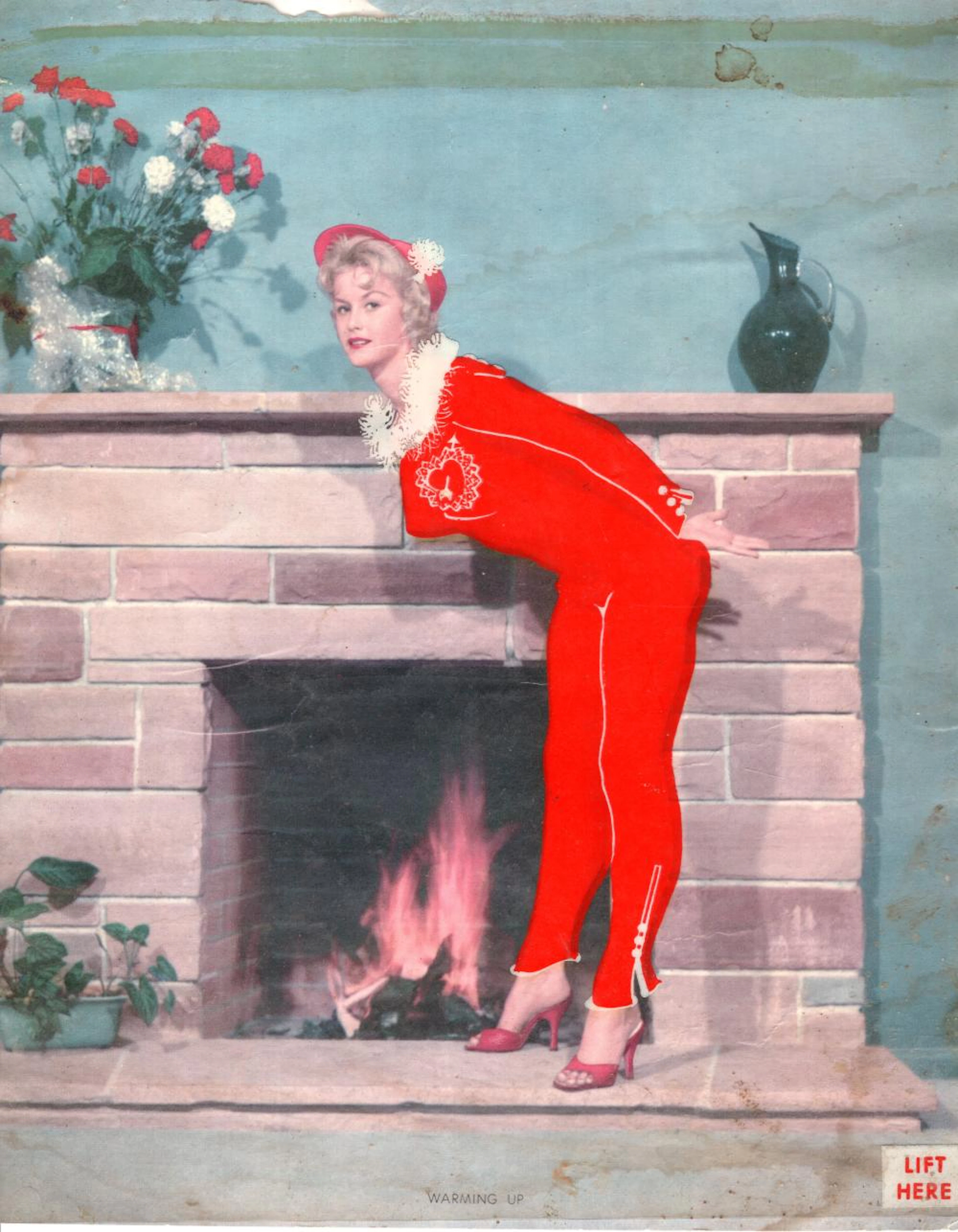 Risqué pinup, 1950s