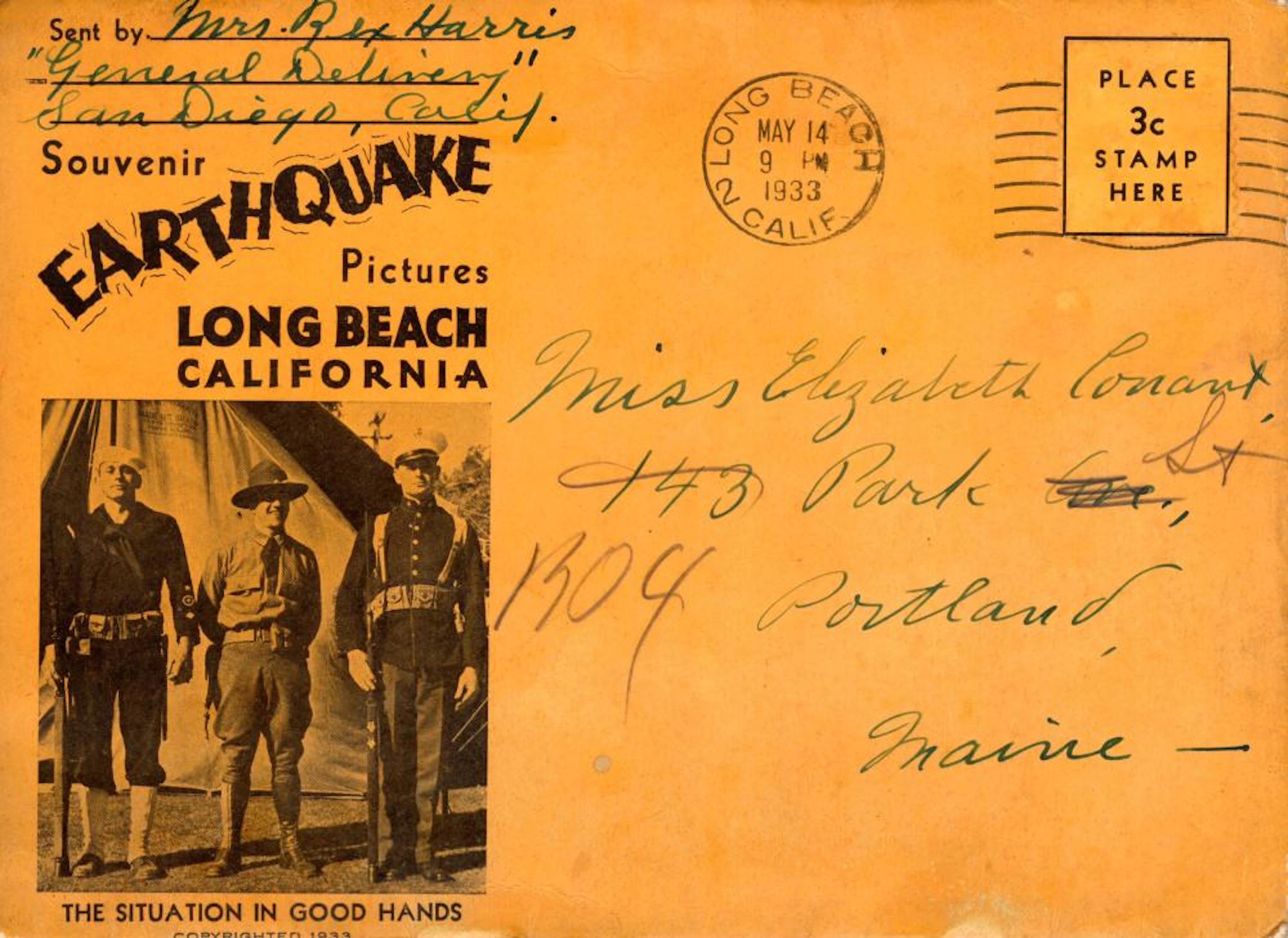 Long Beach earthquake, 1933