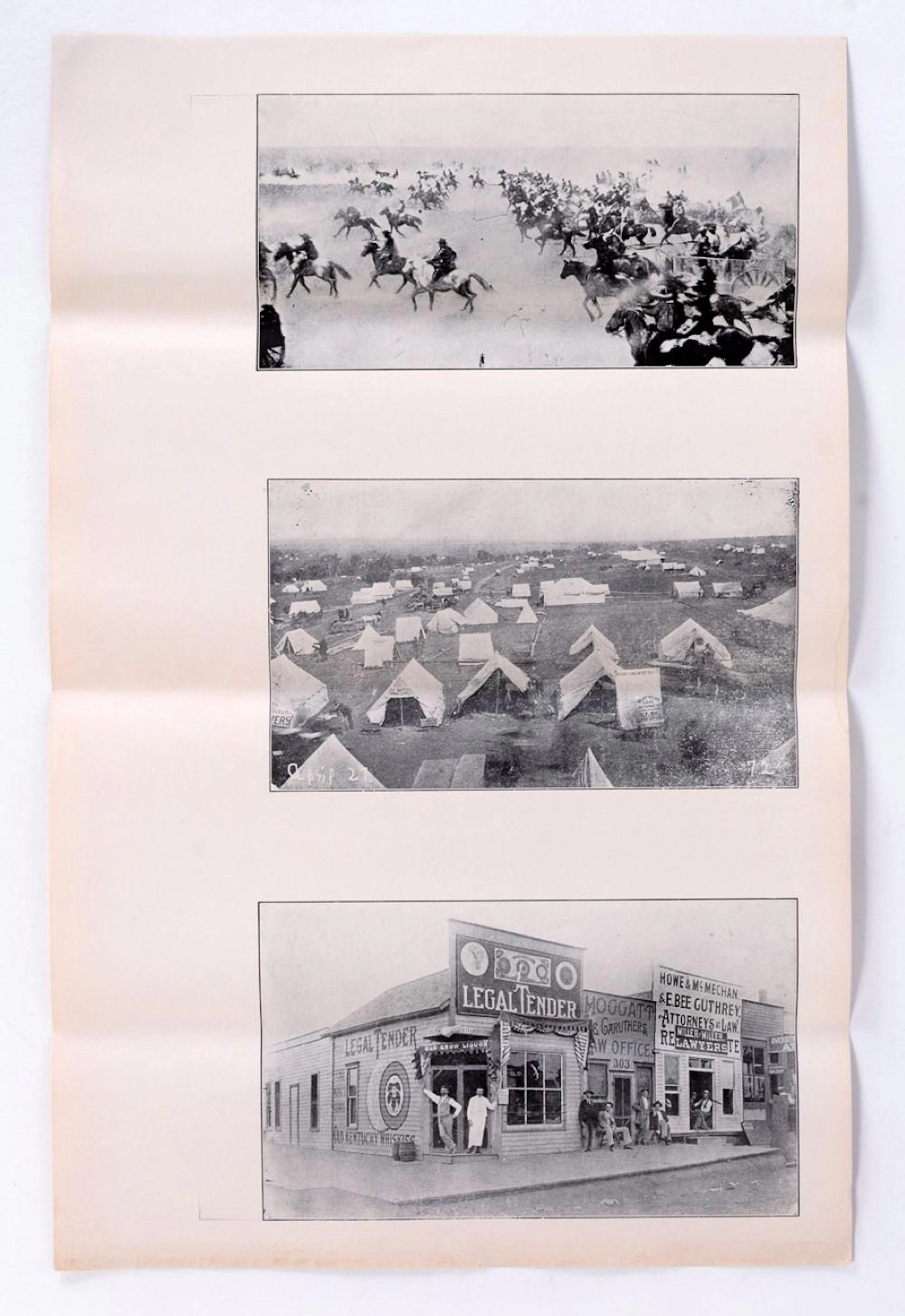 Rare Cherokee Strip photographs, 1890s