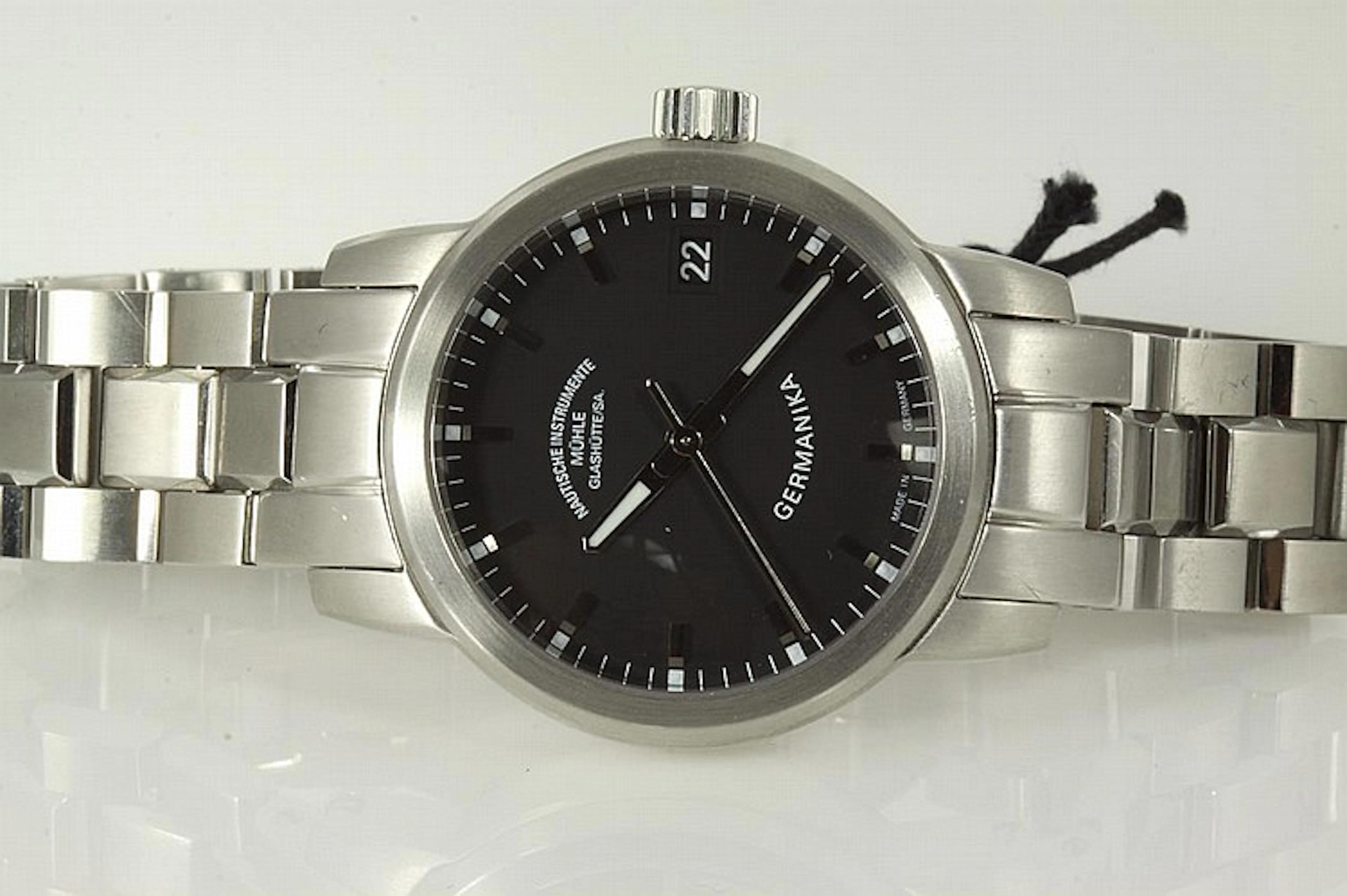 Muhle Glashutte Germanika IV stainless steel Automatic wrist watch