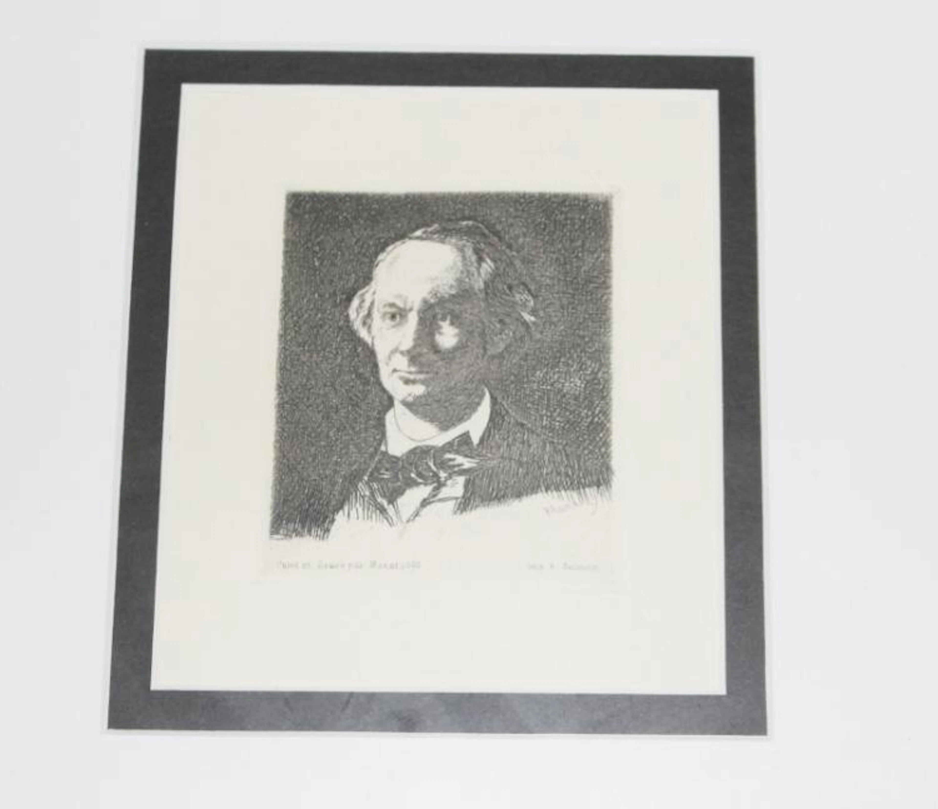 Edouard Manet etching