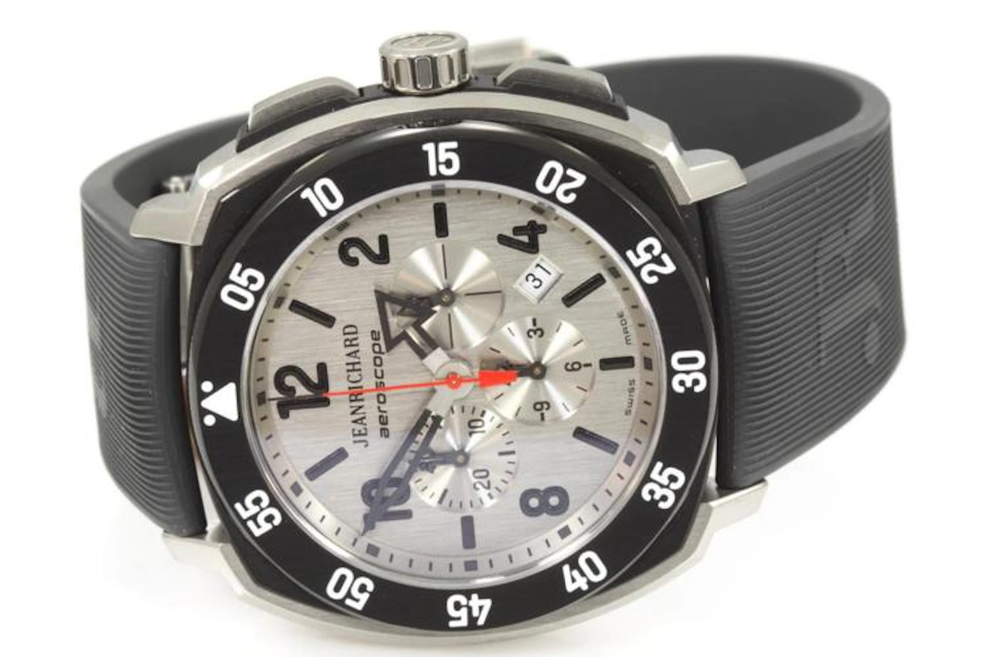 Jeanrichard Aeroscope titanium mens automatic watch