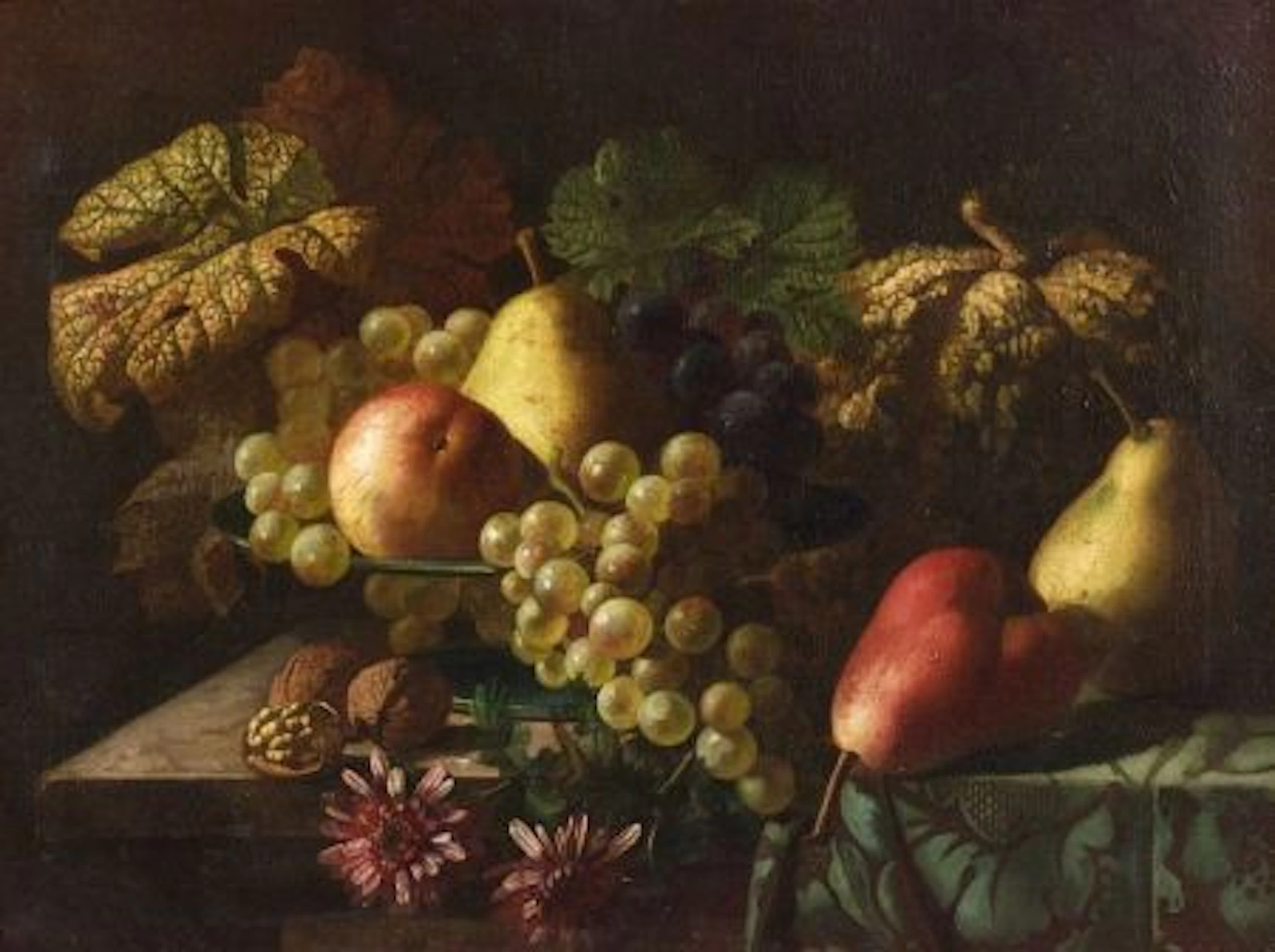 Ornate Still Life with Fruit