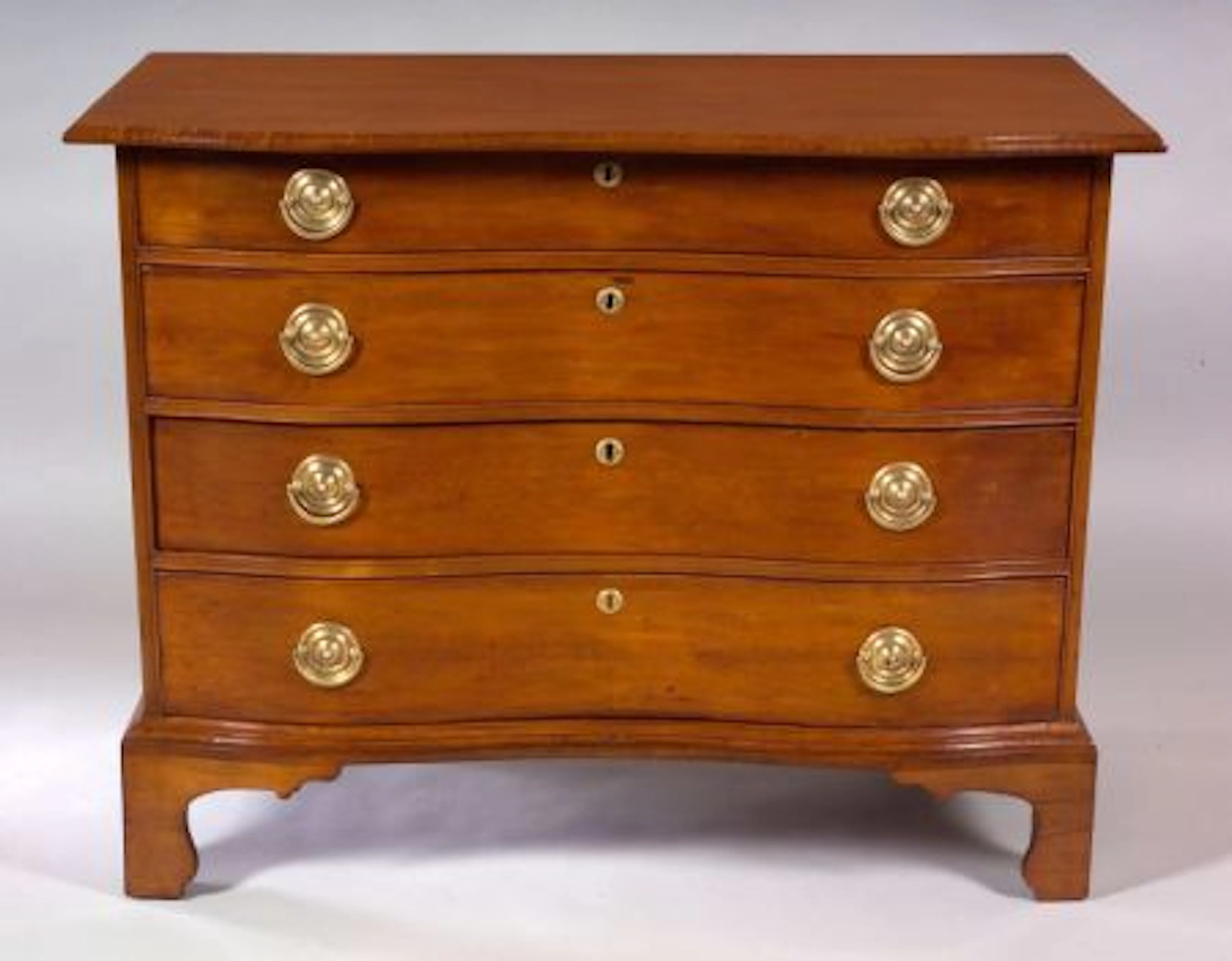 Chippendale Maple Chest of Drawers