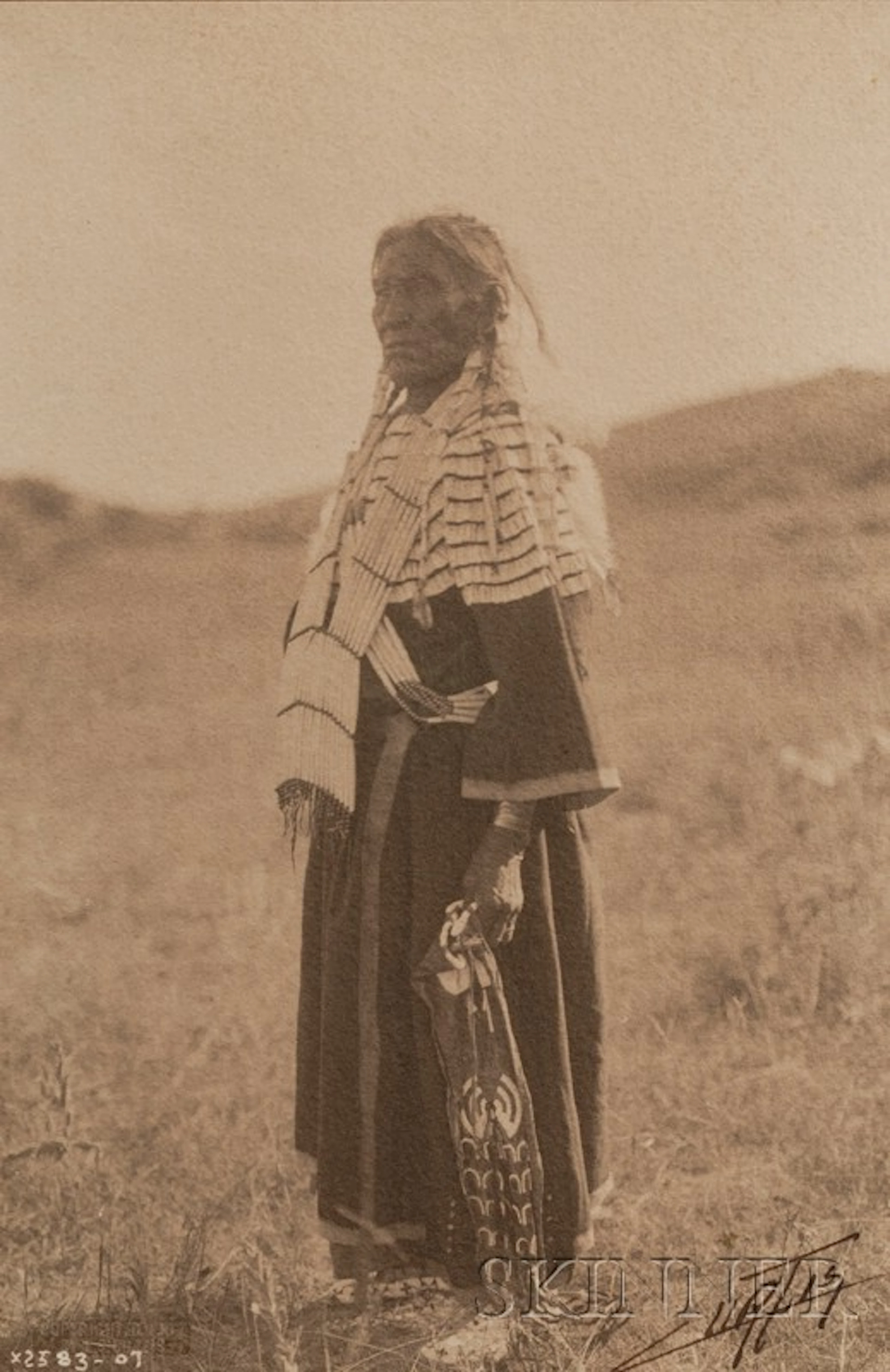 Signed Platinum Print, Slow Bull's Wife - Sioux