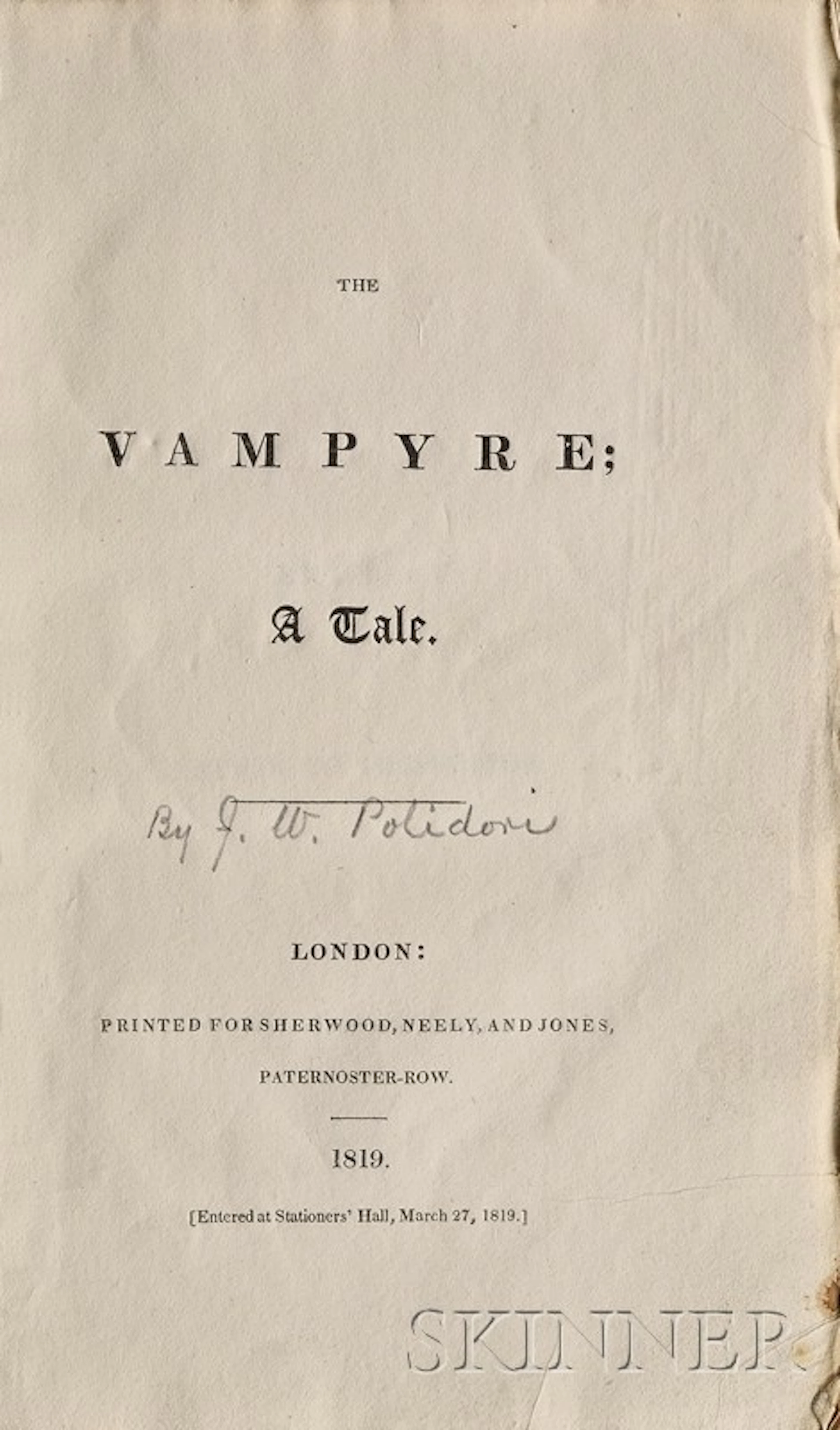 Polidori, John William