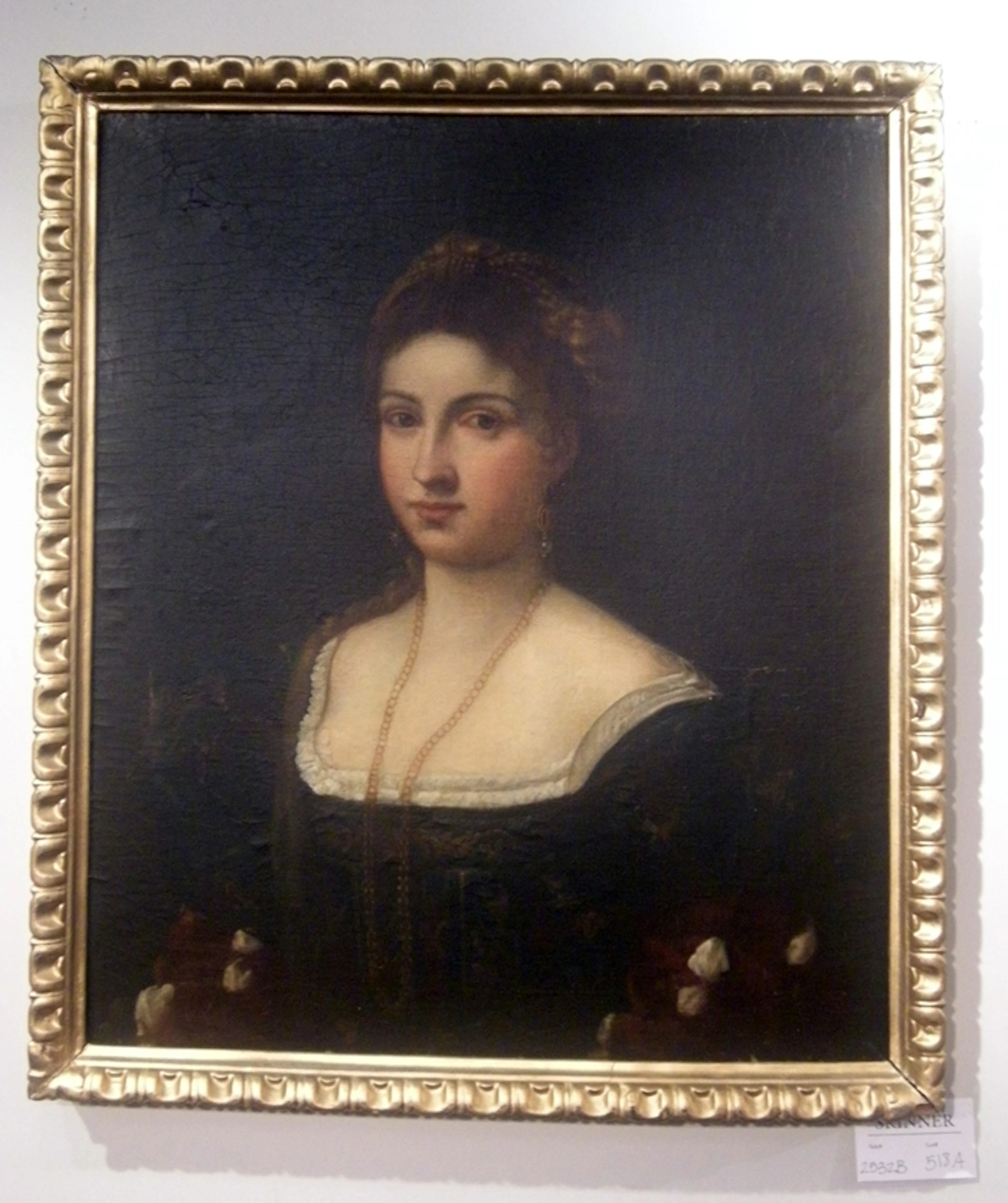 Continental School, After Titian Copy of La Bella
