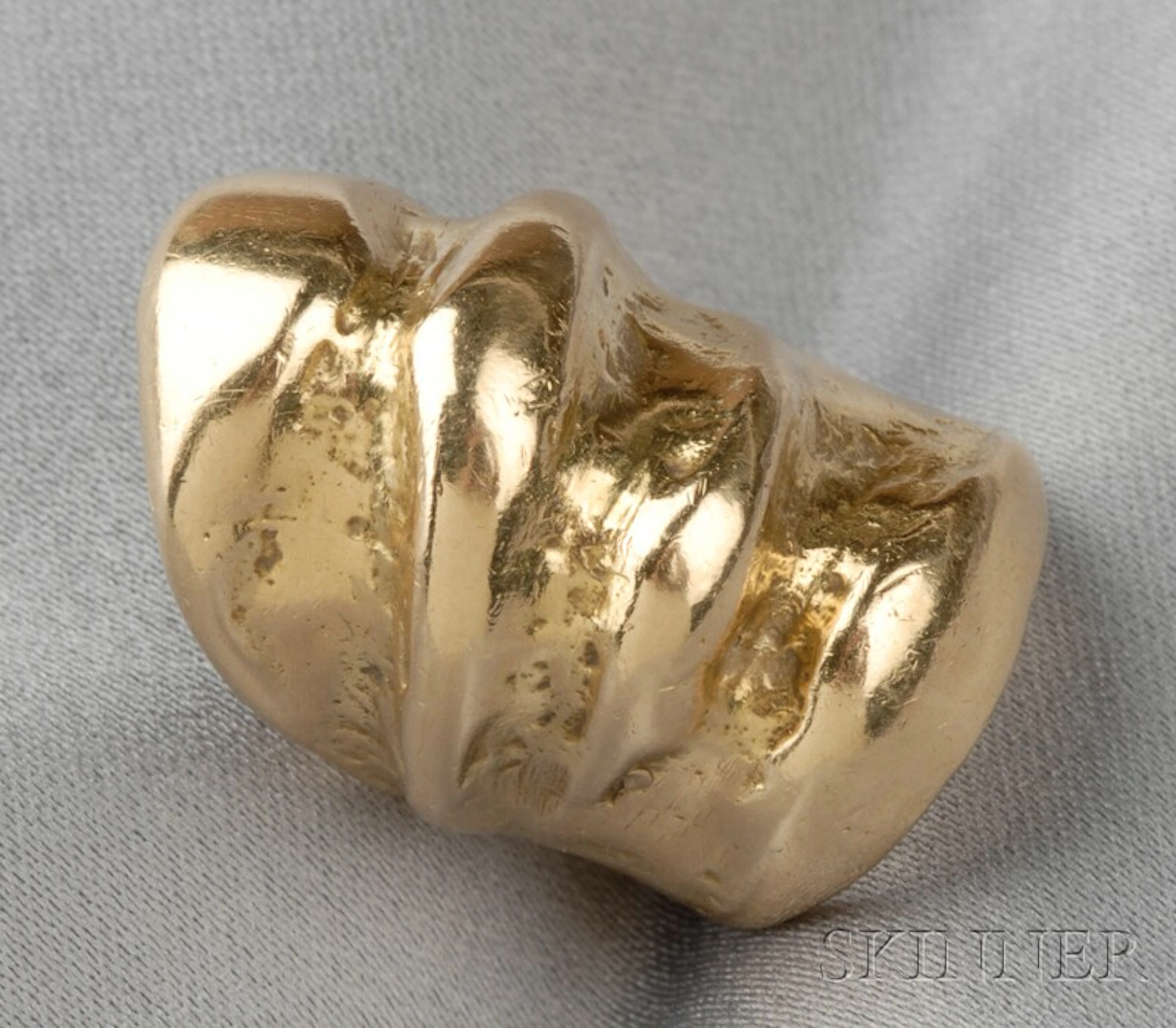 18kt Gold Ring, Guitou Knoop