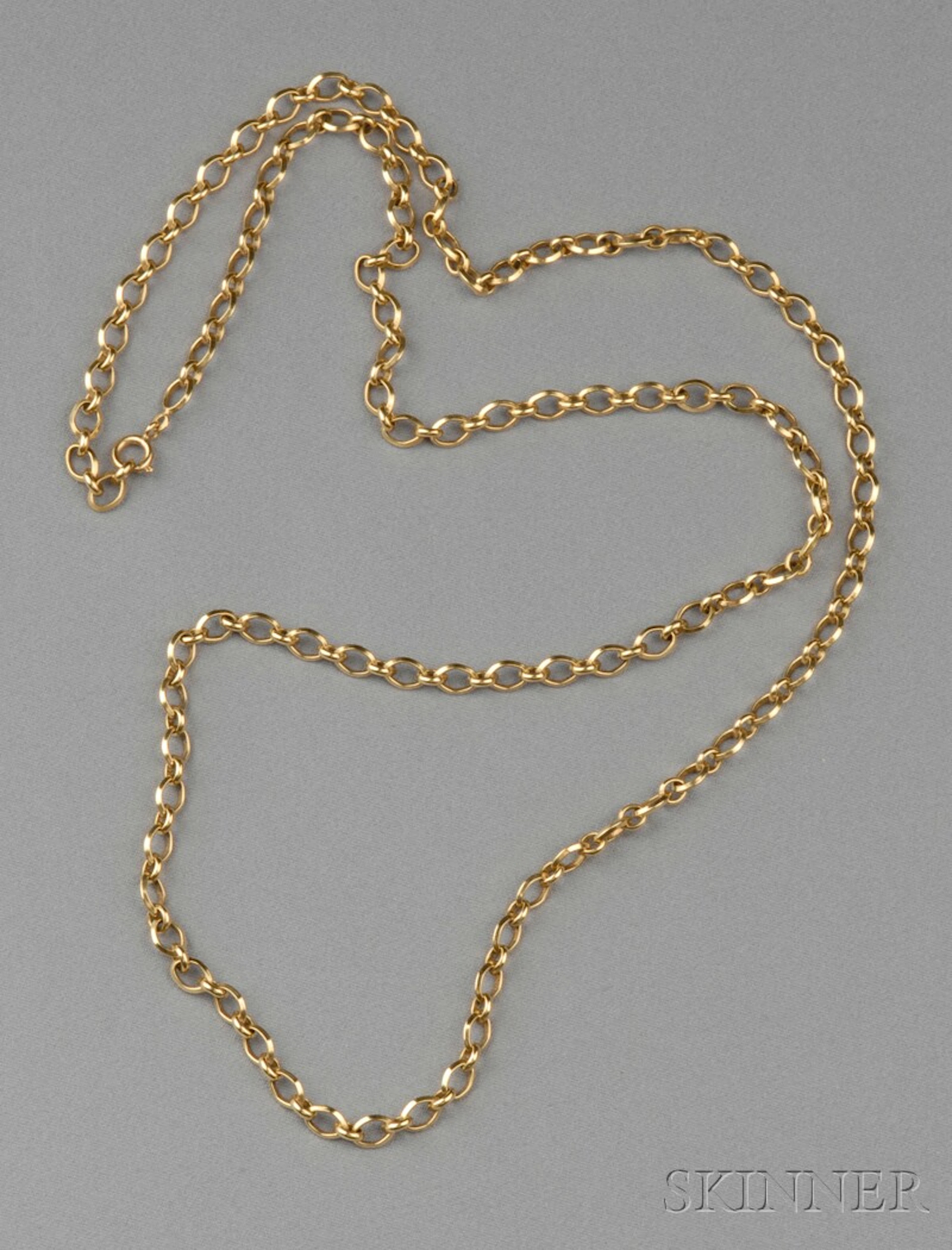 18kt Gold Longchain