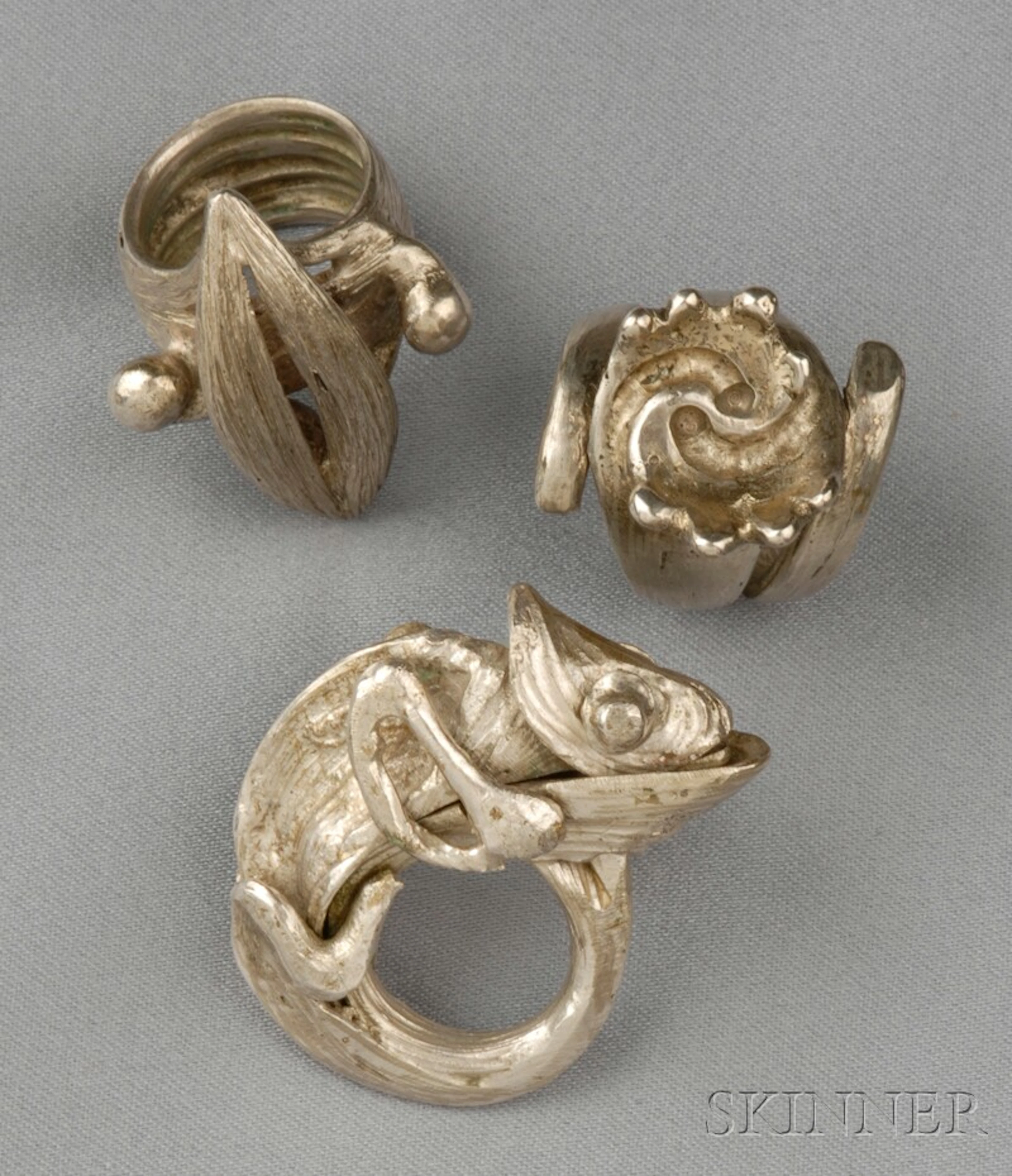 Three Metal Rings