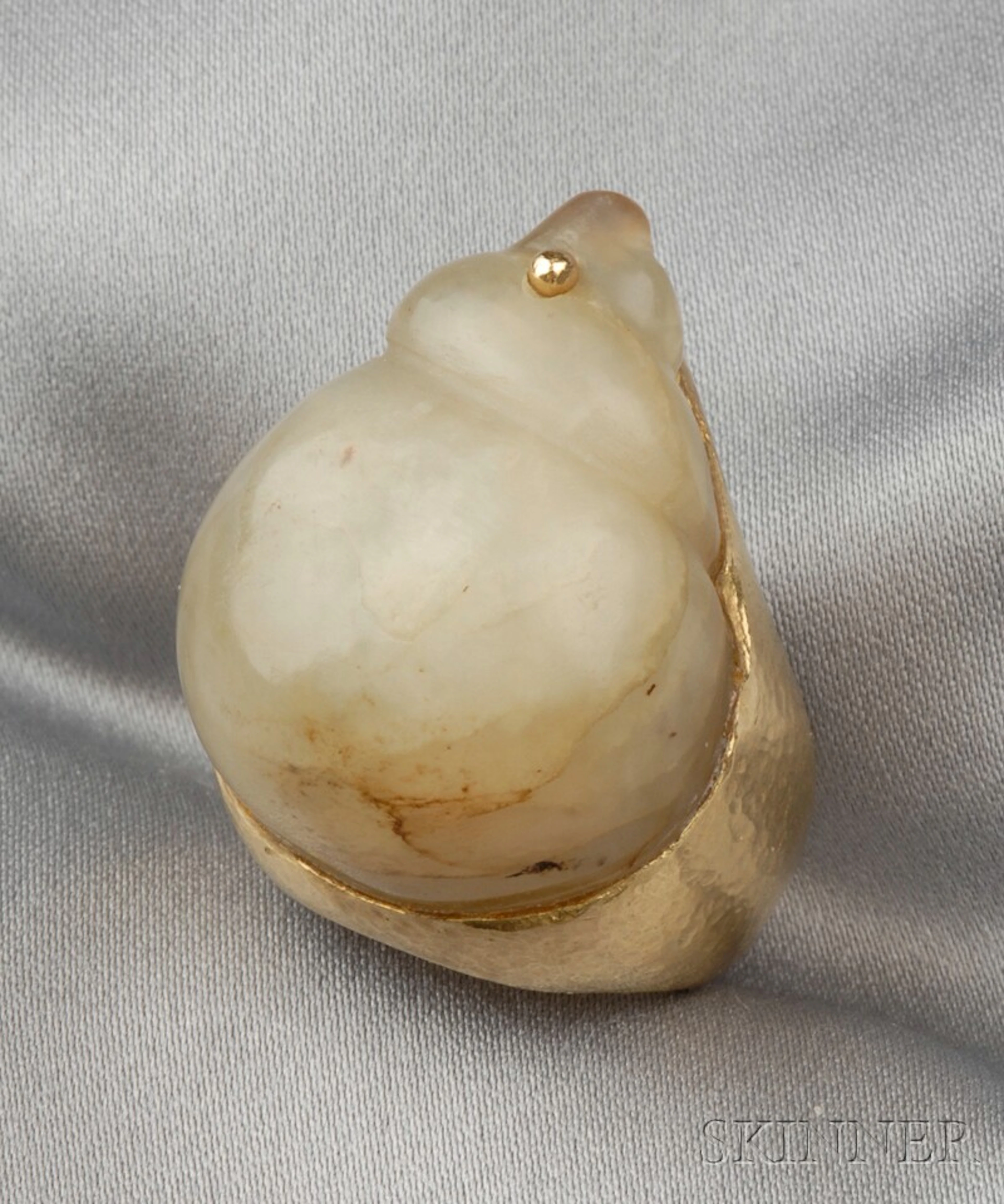 18kt Gold and Hardstone Ring