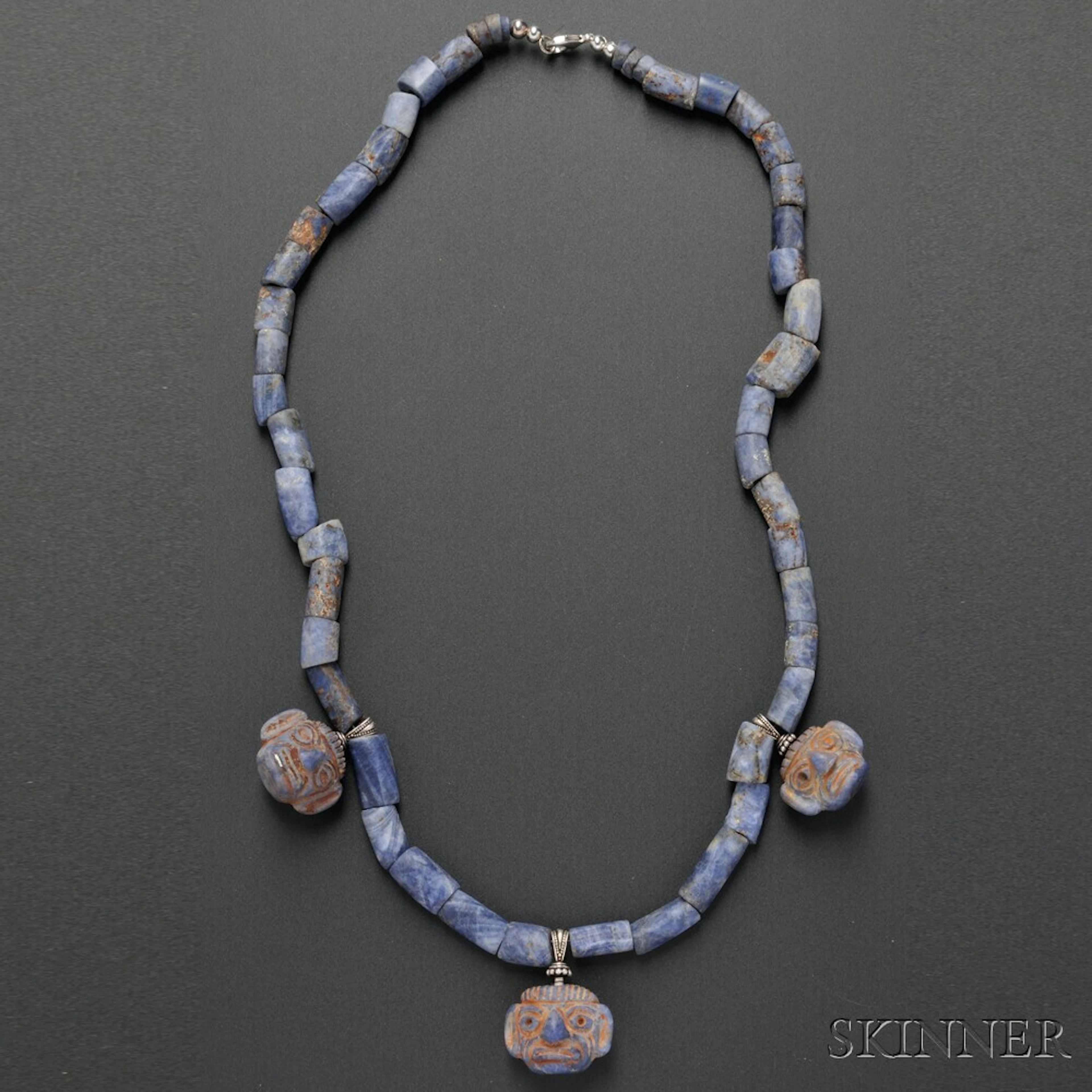 Moche Sodalite Necklace