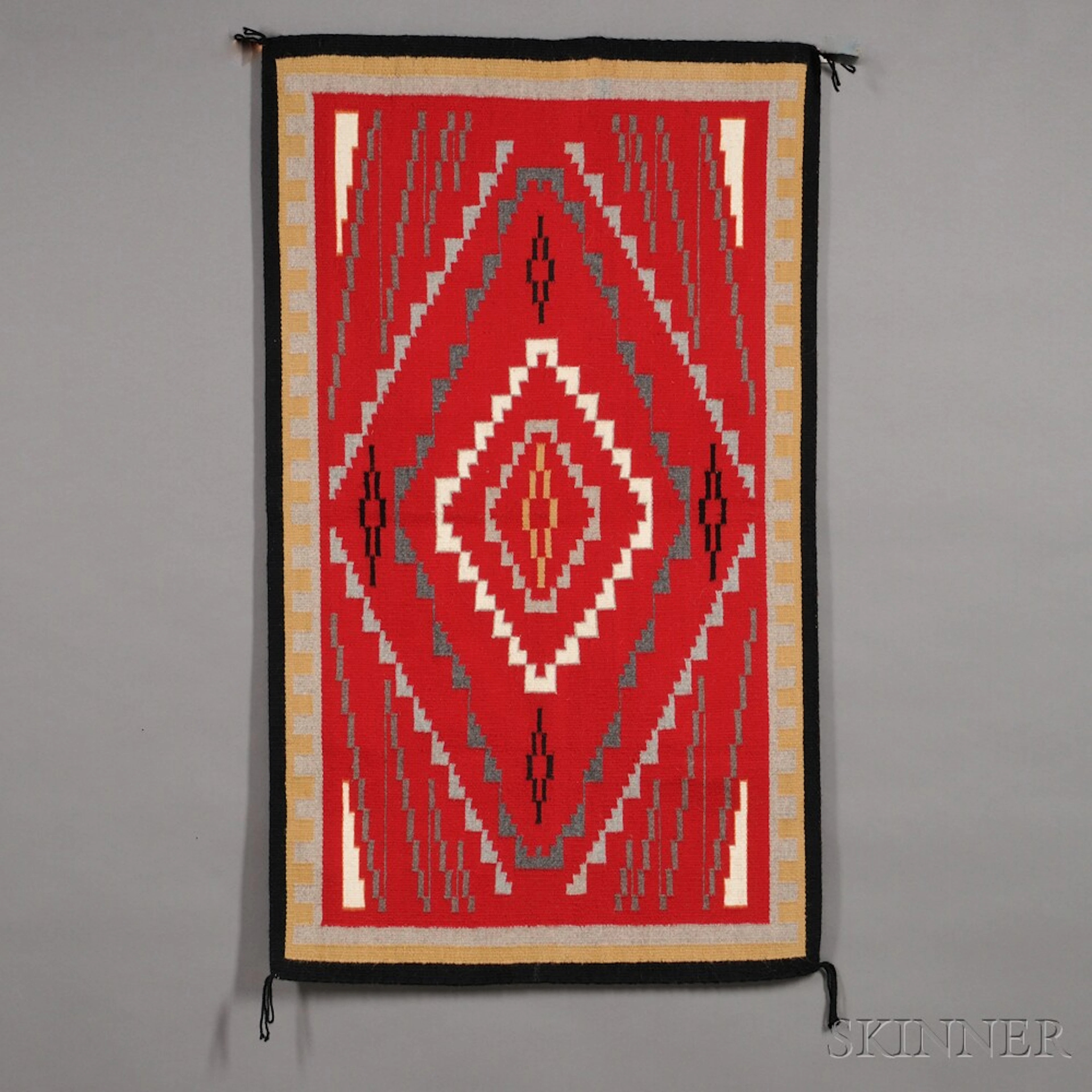 Contemporary Ganado Rug by Mary Begay