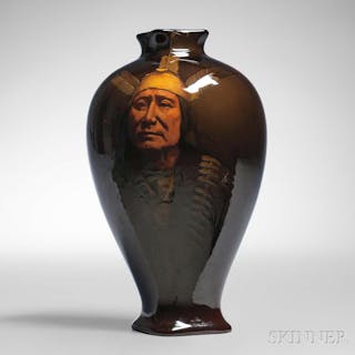 Rookwood Pottery Portrait Vase