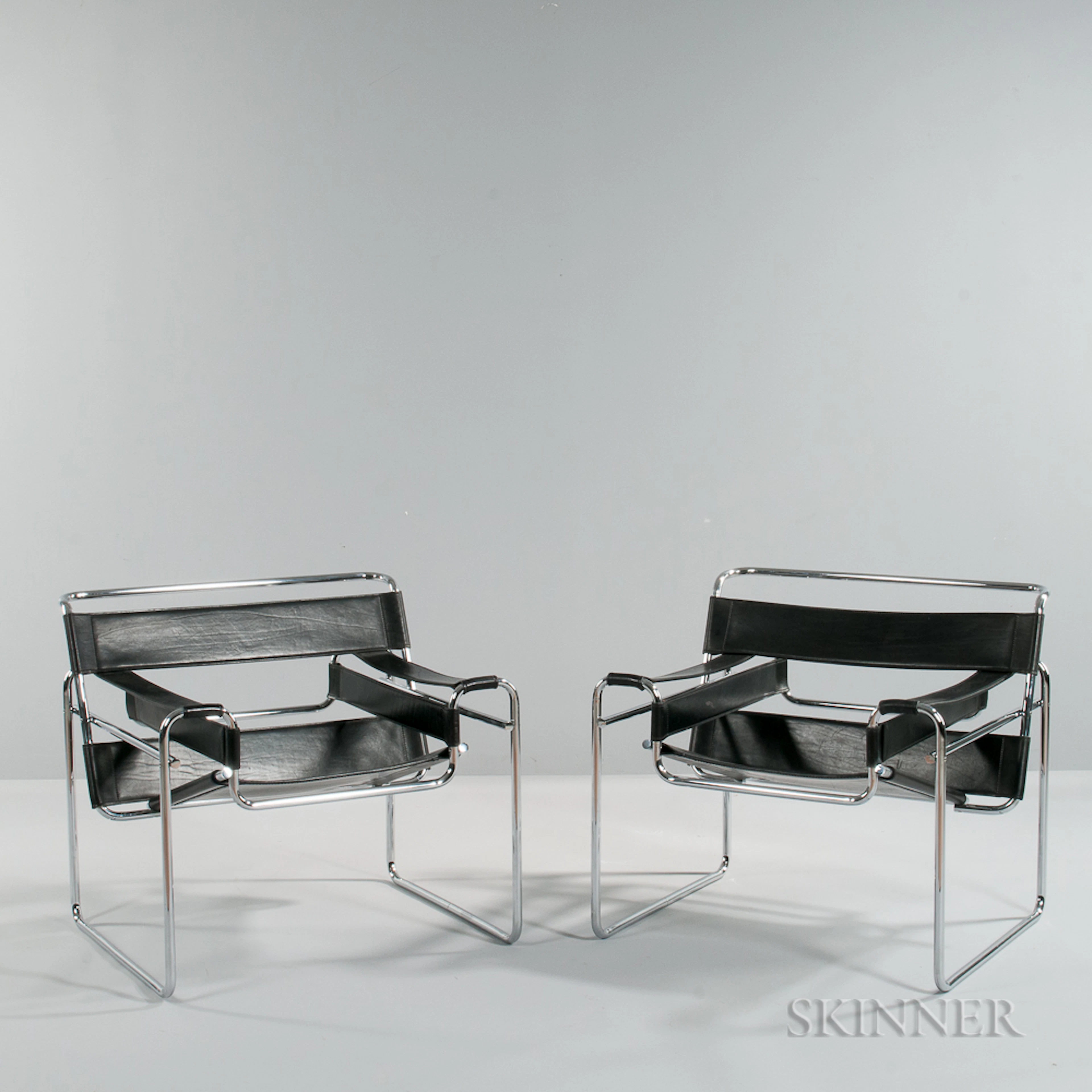 Pair of Marcel Breuer Wassily Chairs