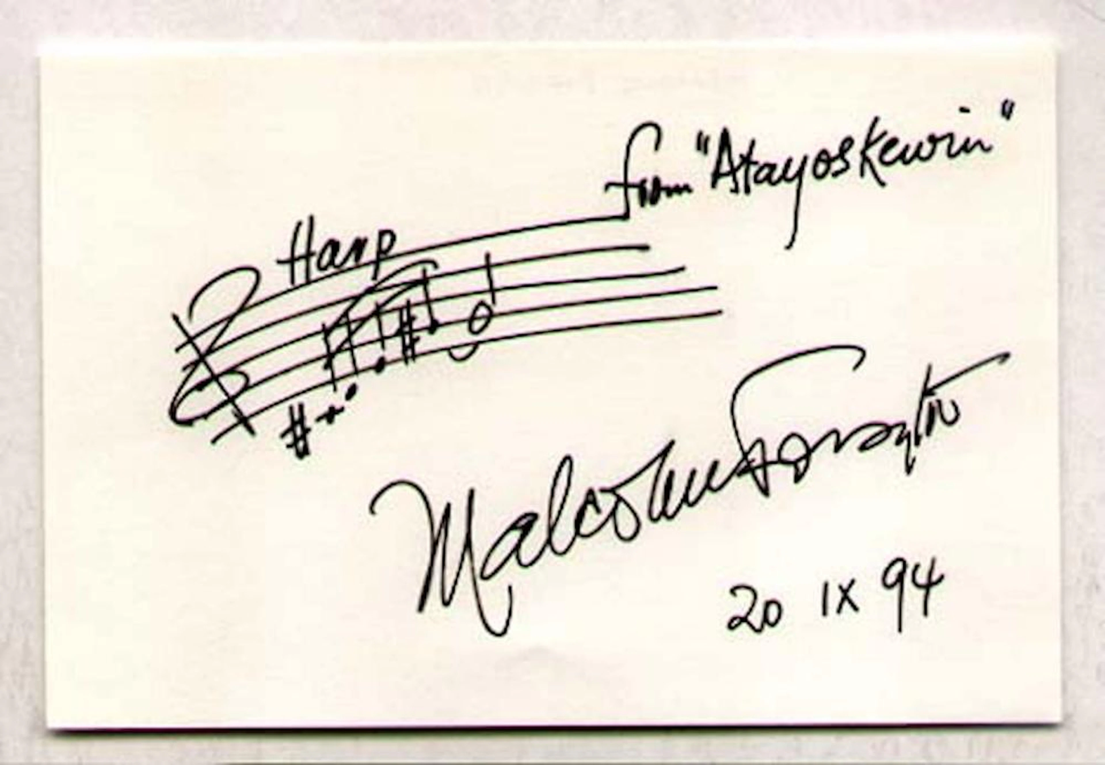 [MUSIC] Malcolm Forsyth (1936-2011)