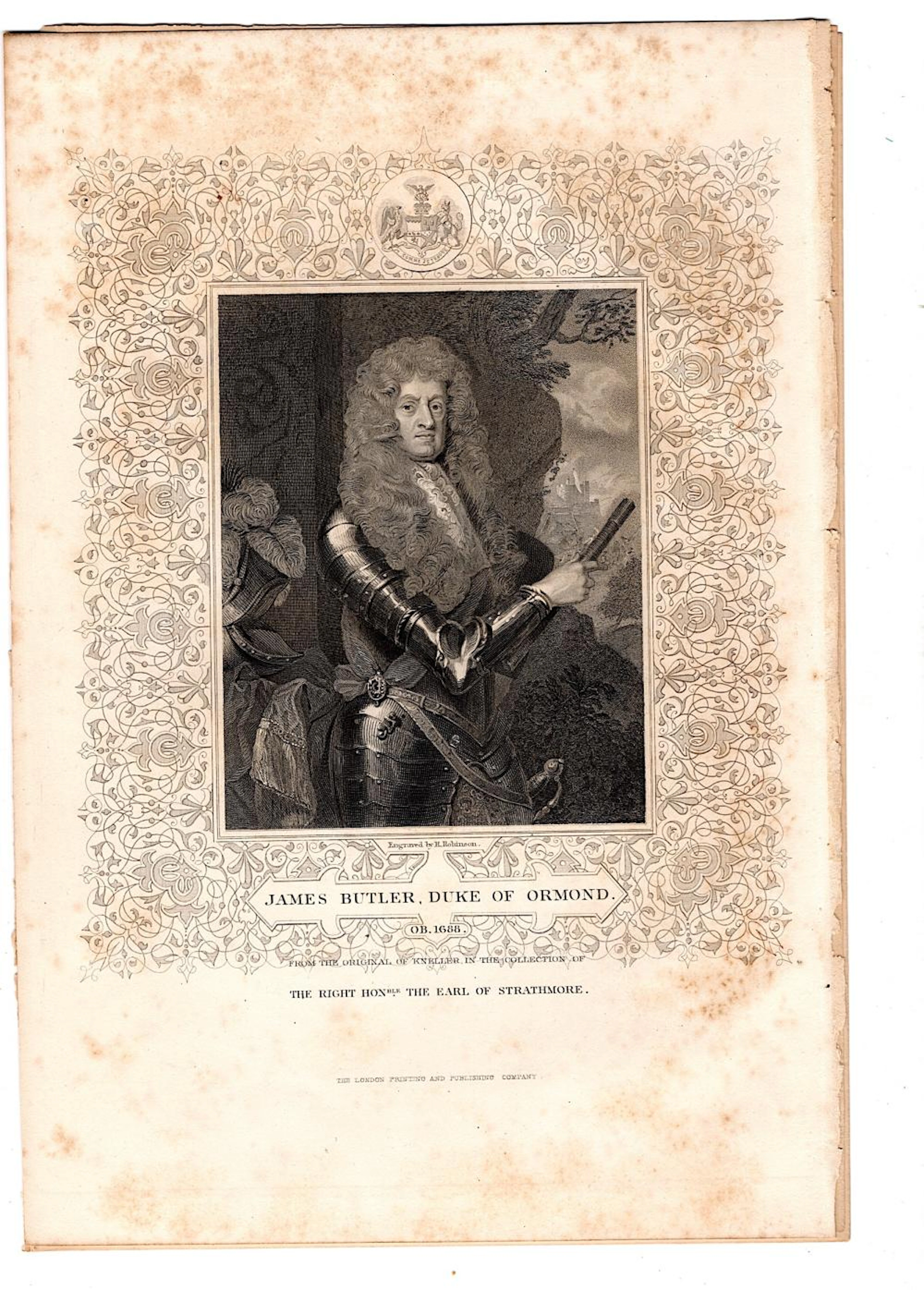 Portrait of James Butler, 1st Duke of Ormond (1610-1688)