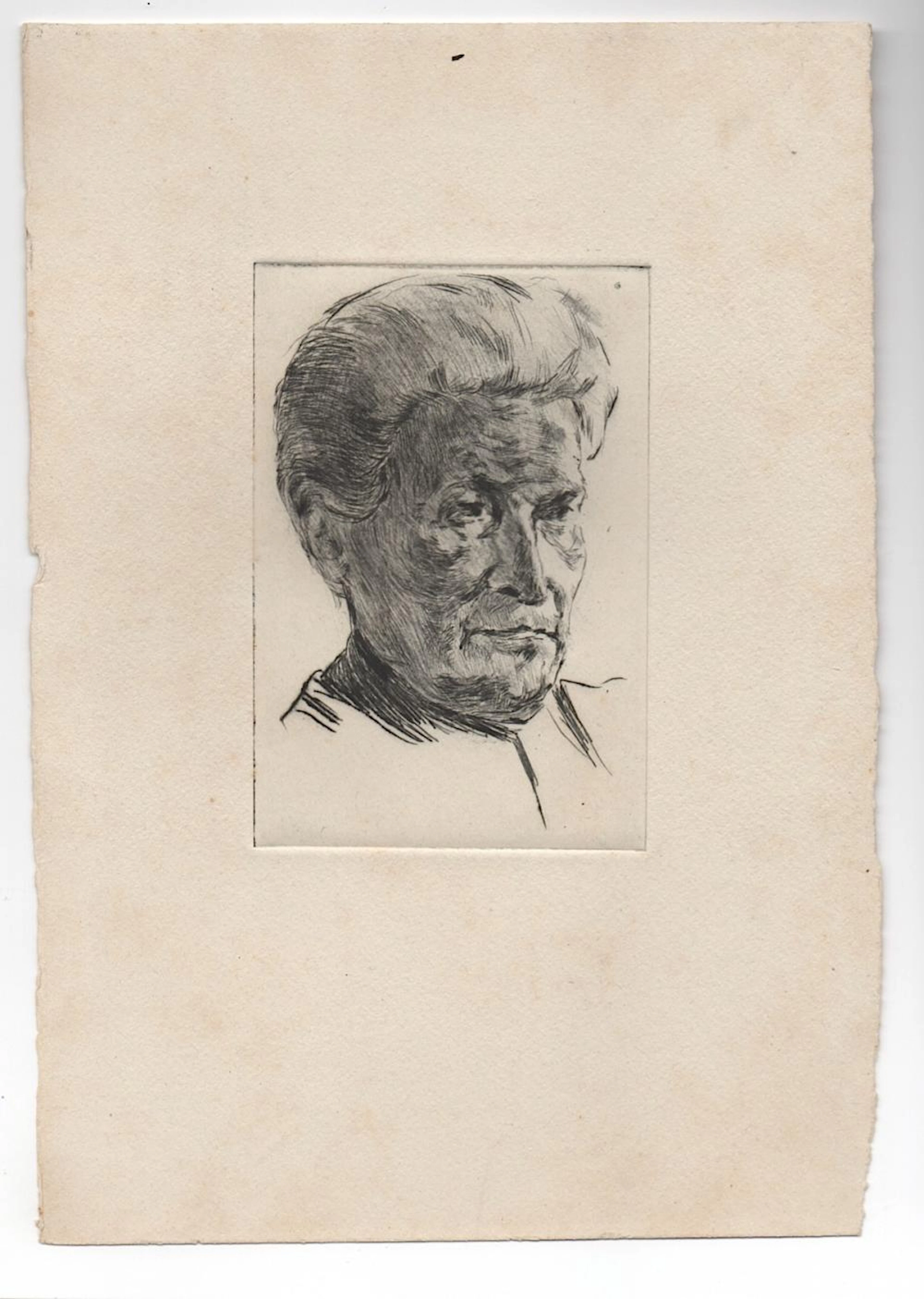 Original Etching By German Expressionist