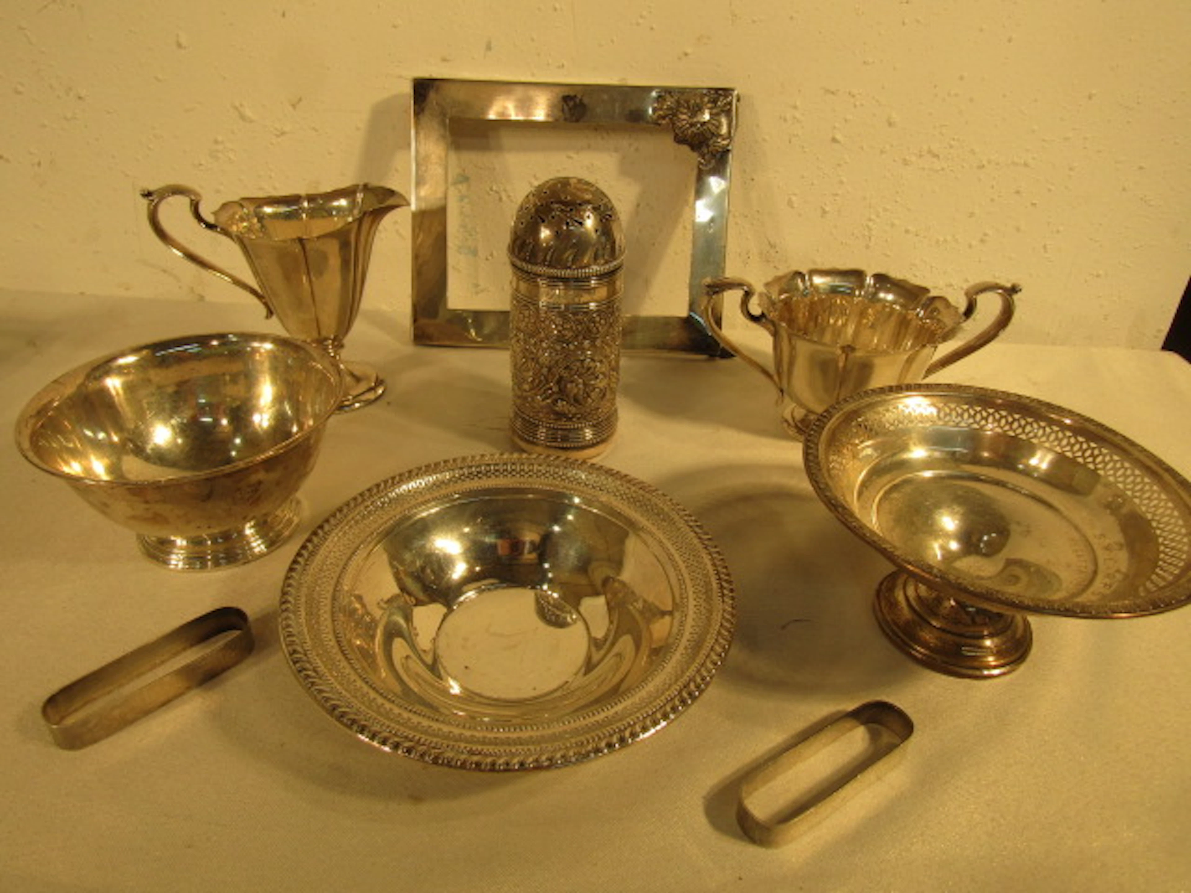 9 PIECES STERLING SILVER