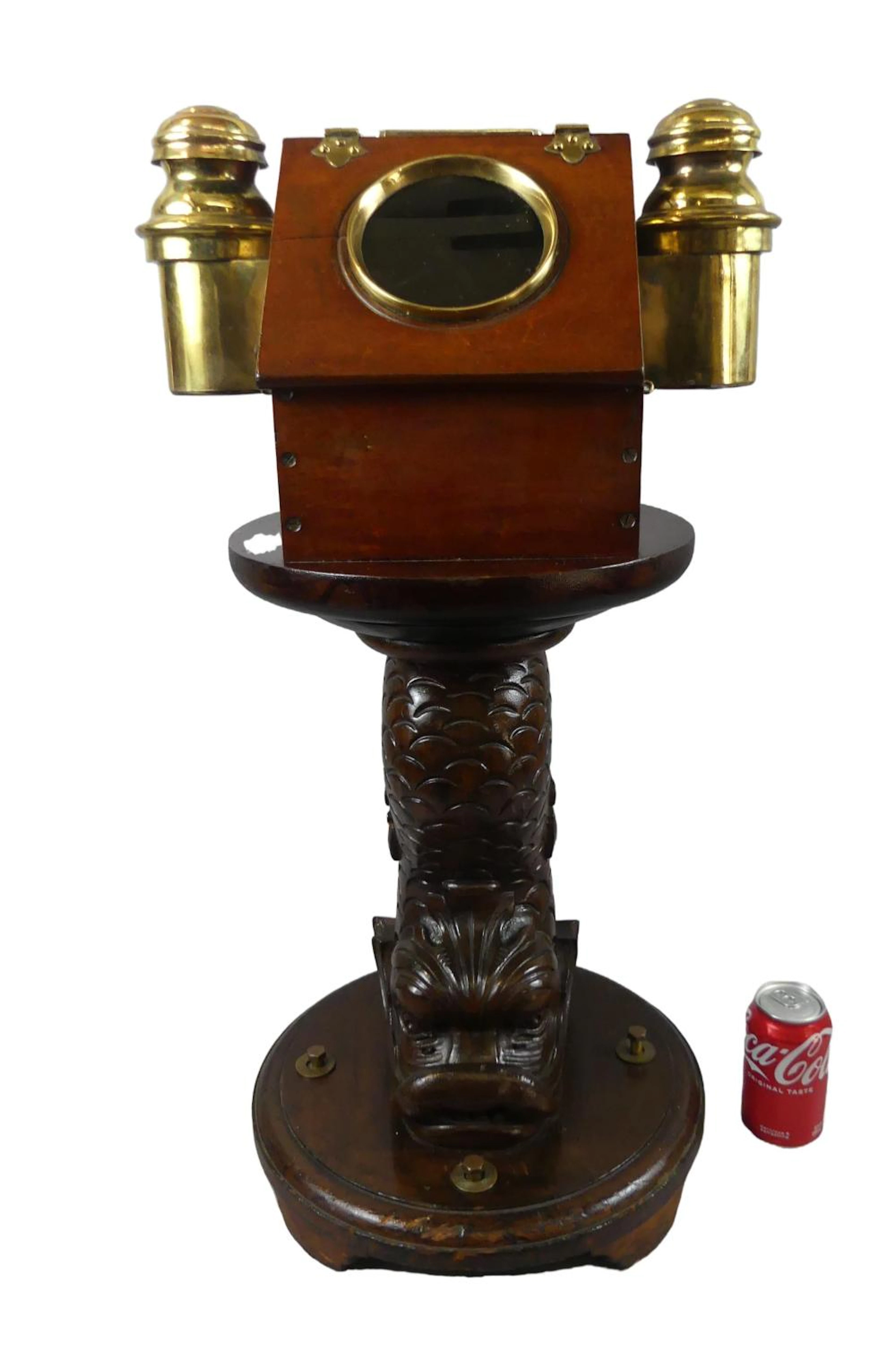 GEO. KNEASS DOLPHIN BINNACLE CA 1920