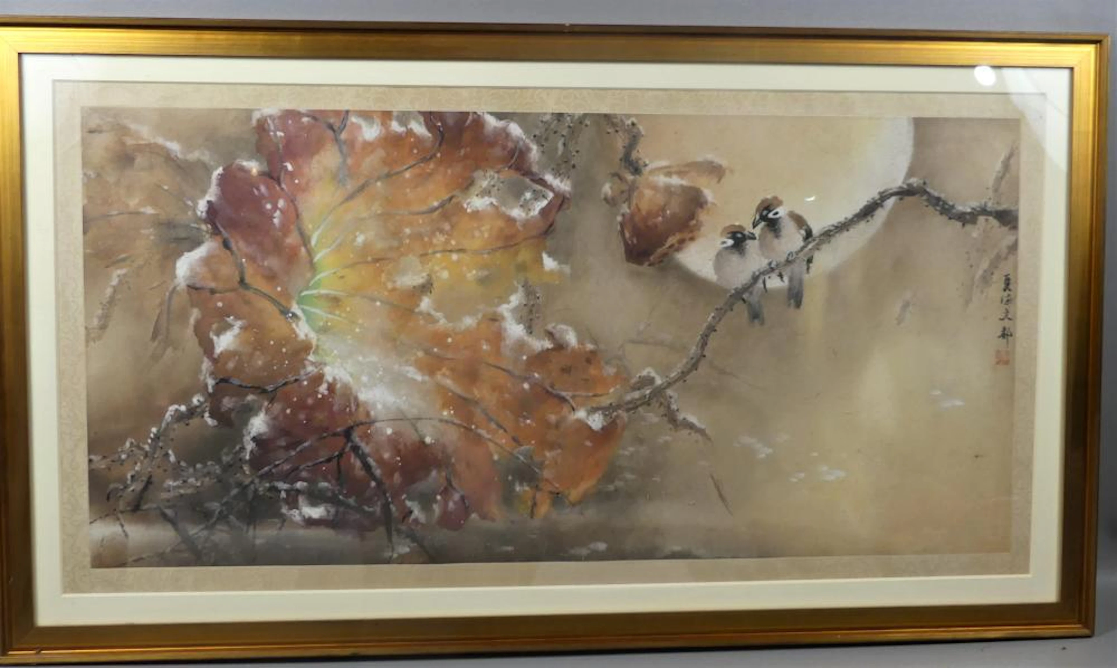 CHINESE PAINTING - BIRDS & FLOWERS