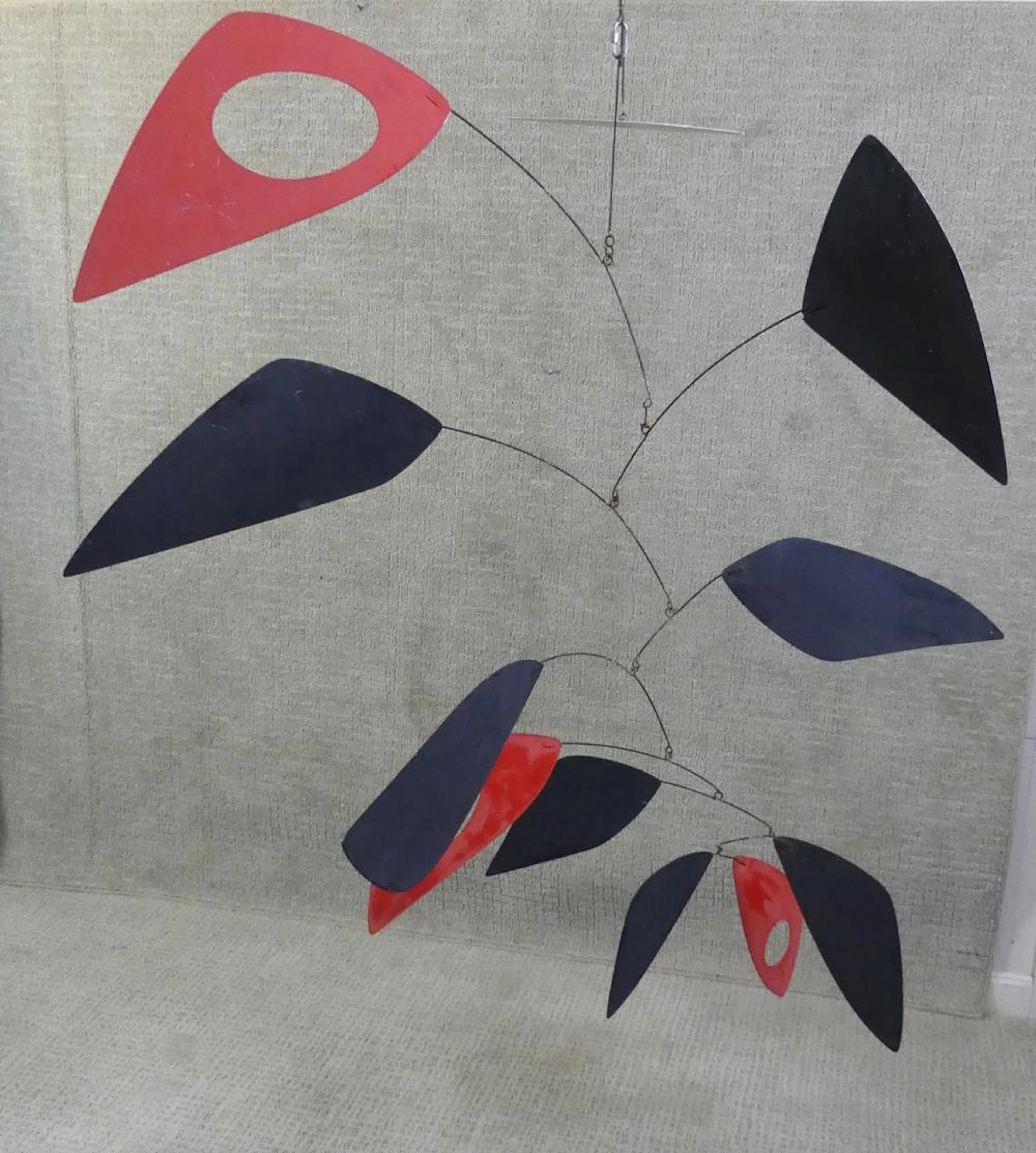 MODERNIST METAL MOBILE SCULPTURE - ARTHUR BAUMA