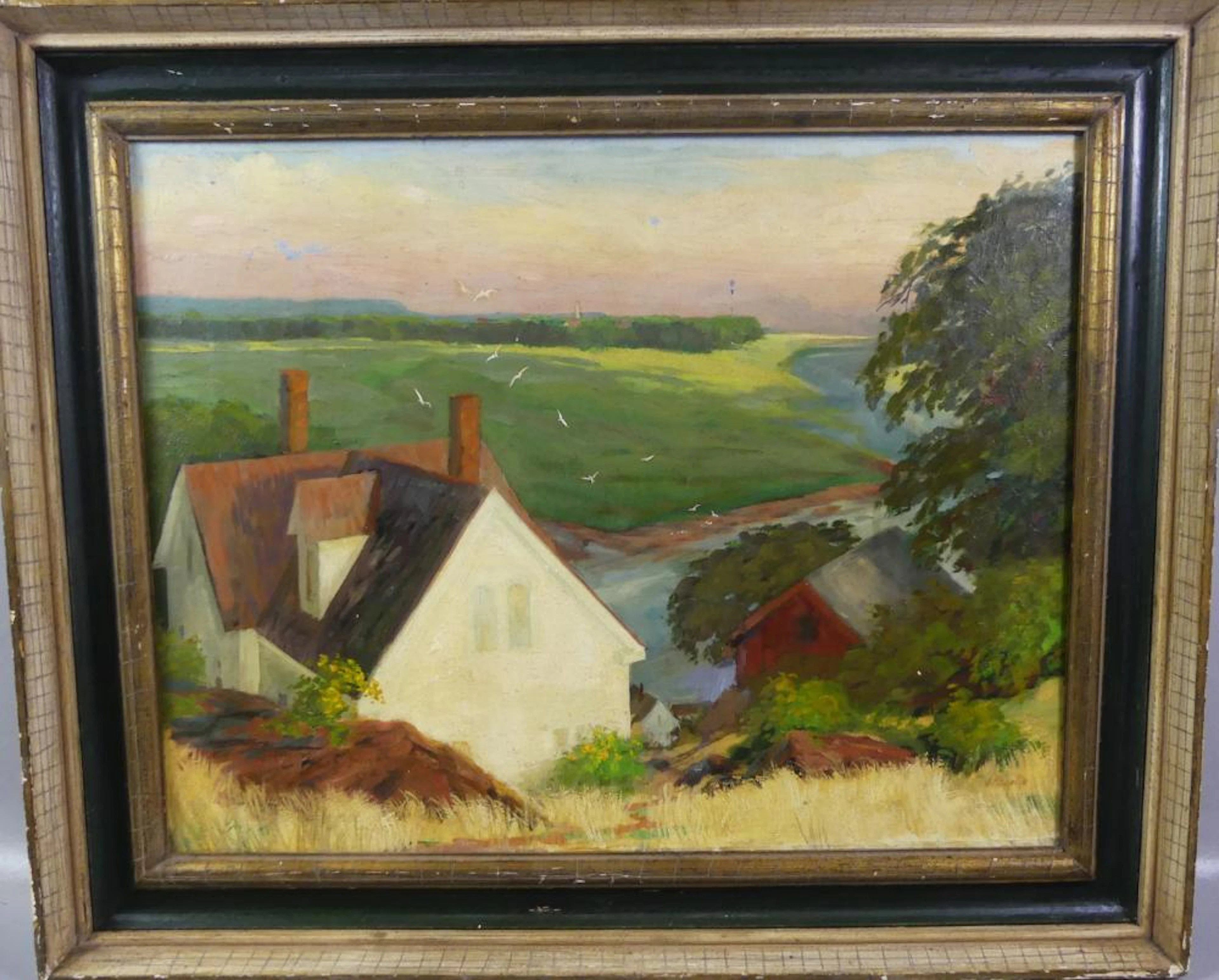 JOHN PAUPLIS PAINTING - LANDSCAPE