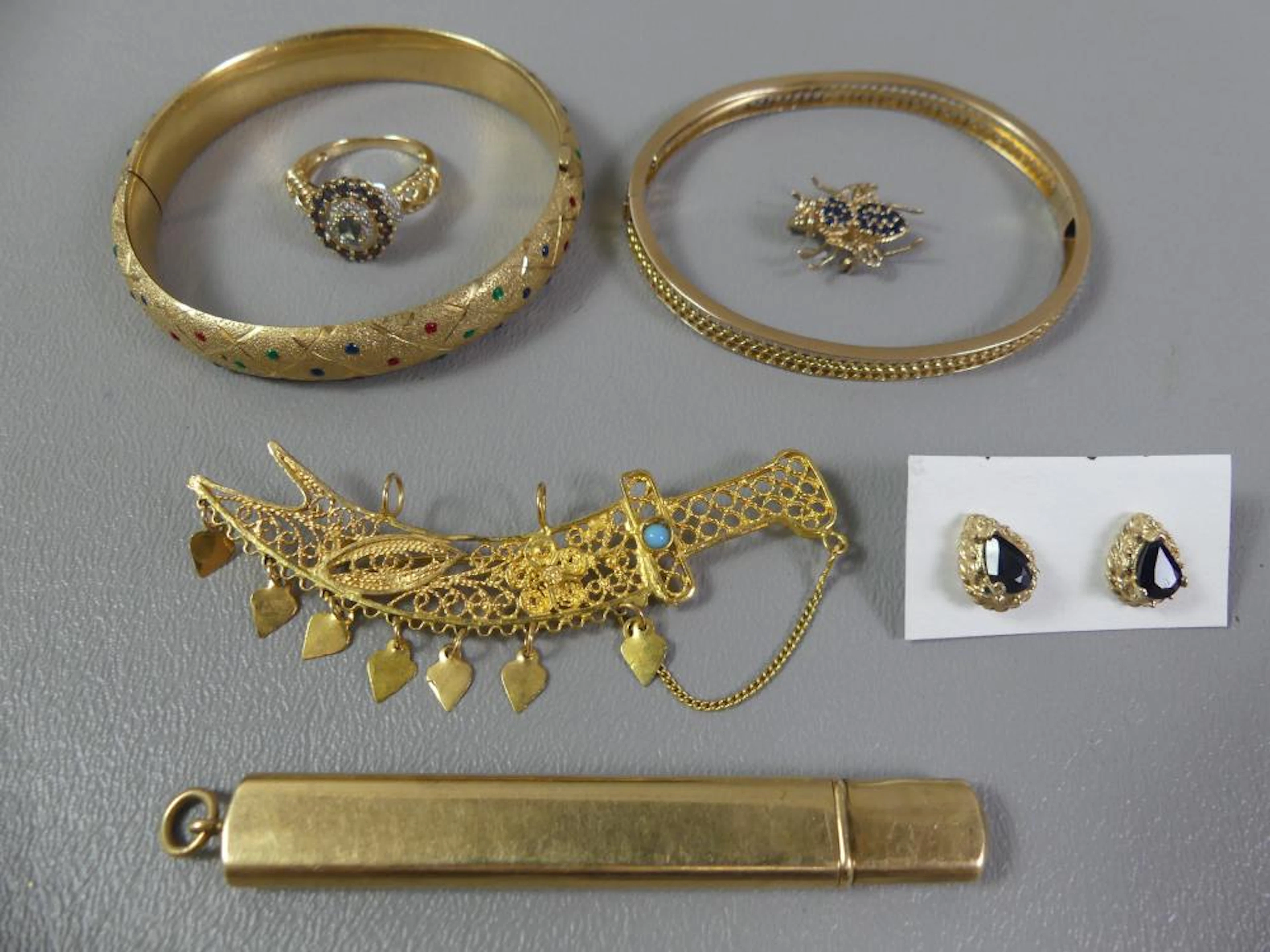 LOT 14K GOLD JEWELRY