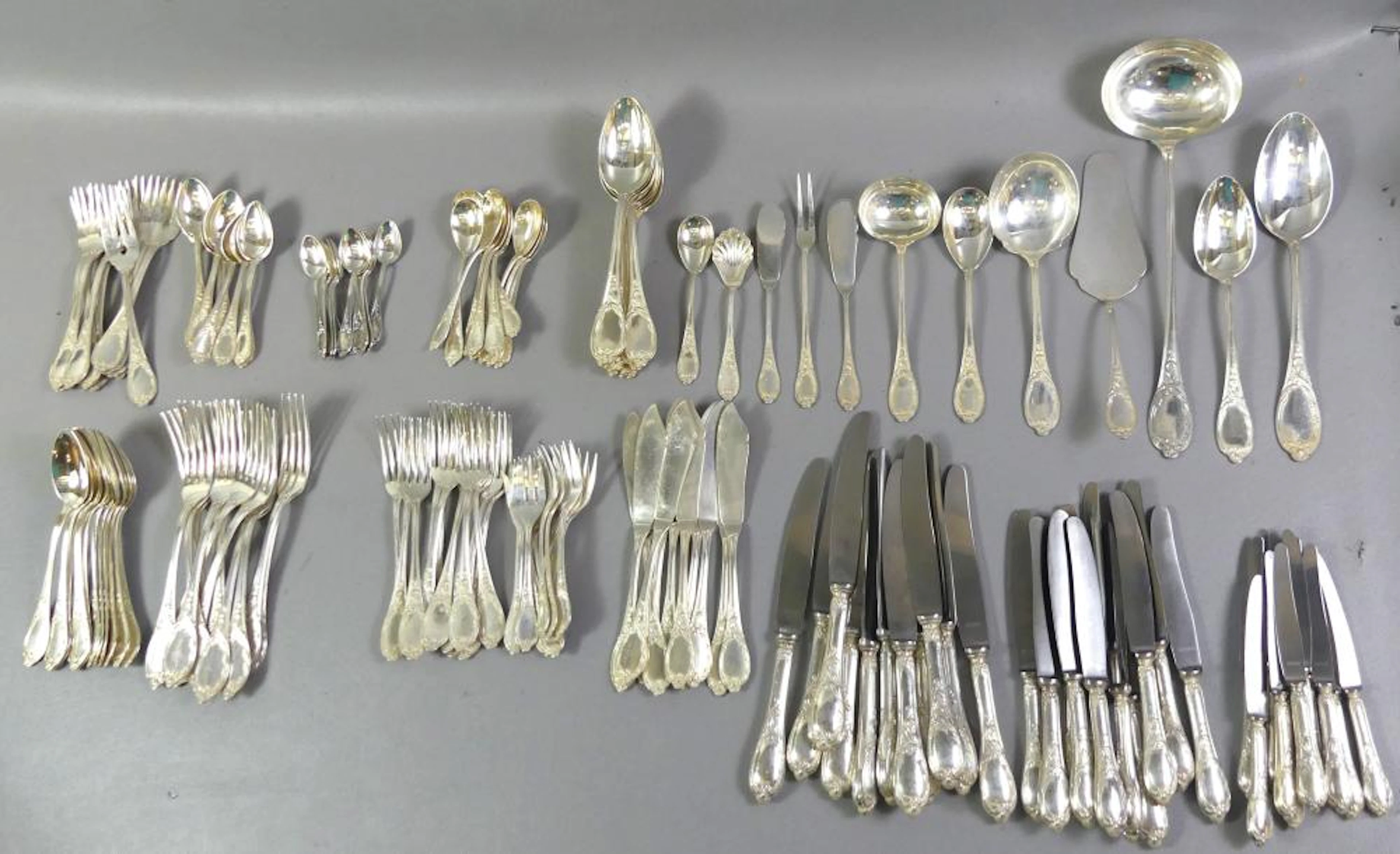 161 PC STERLING FLATWARE SET FOR 12