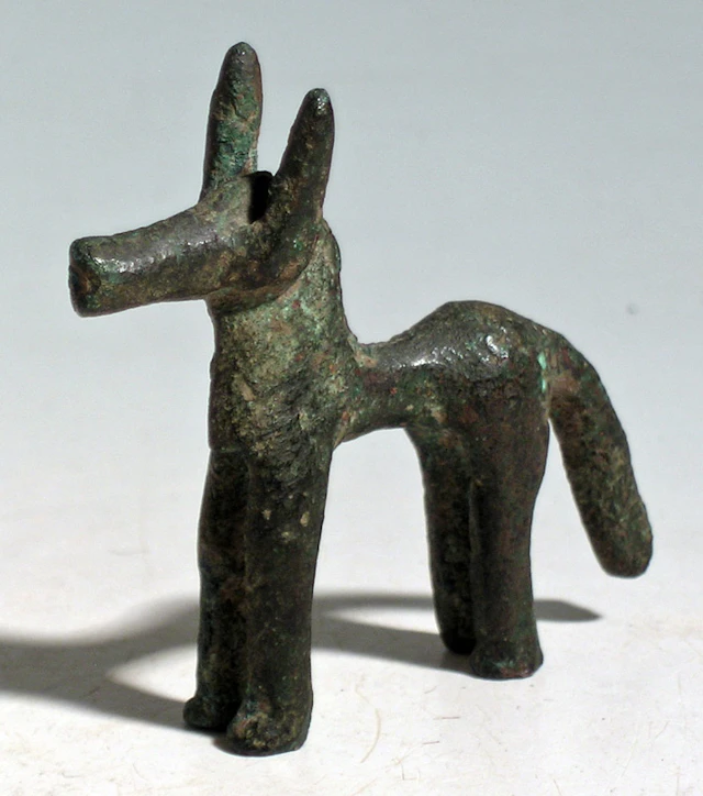 A choice Near Eastern bronze horse figurine