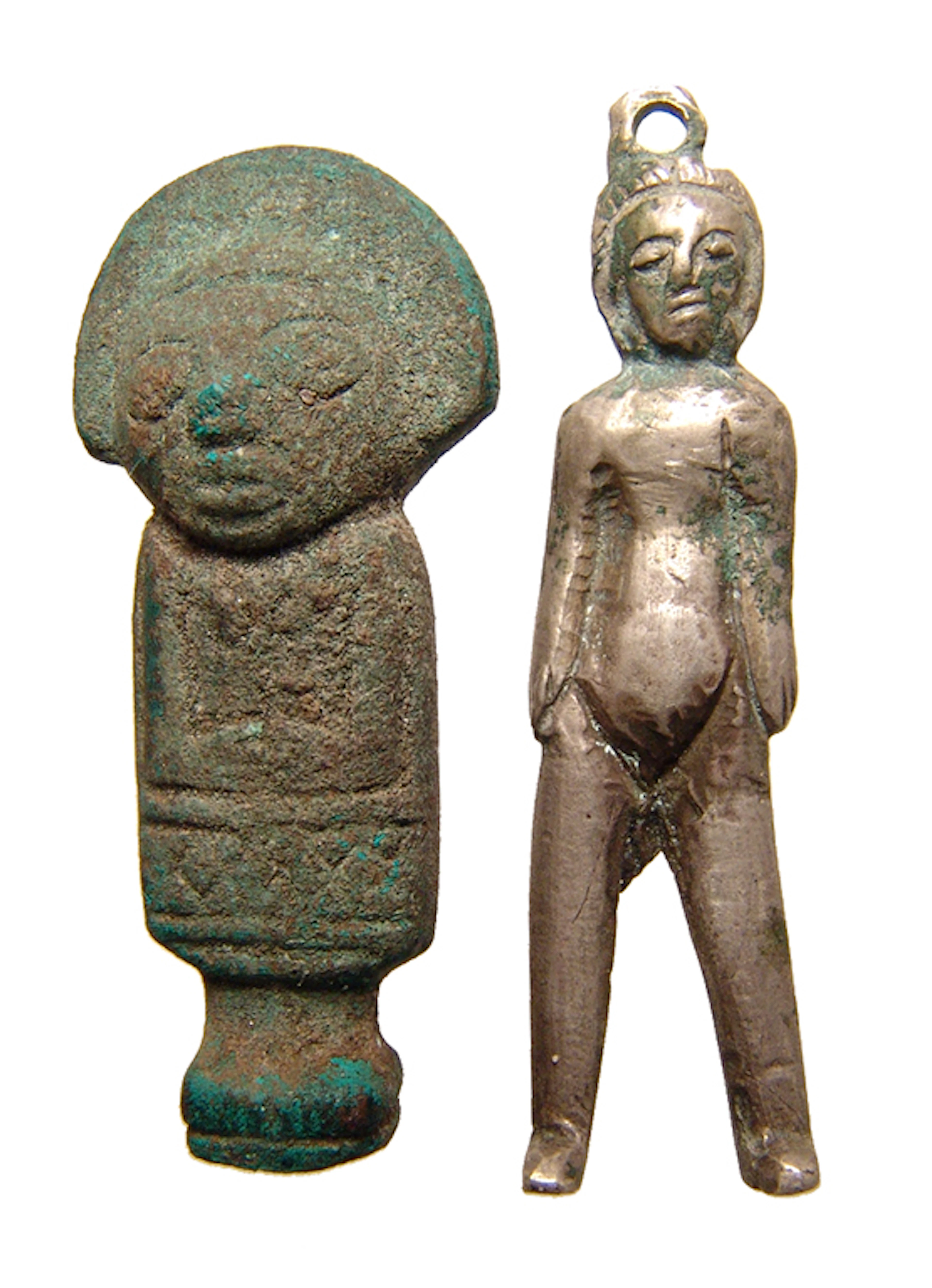 A pair of Inca votive figures