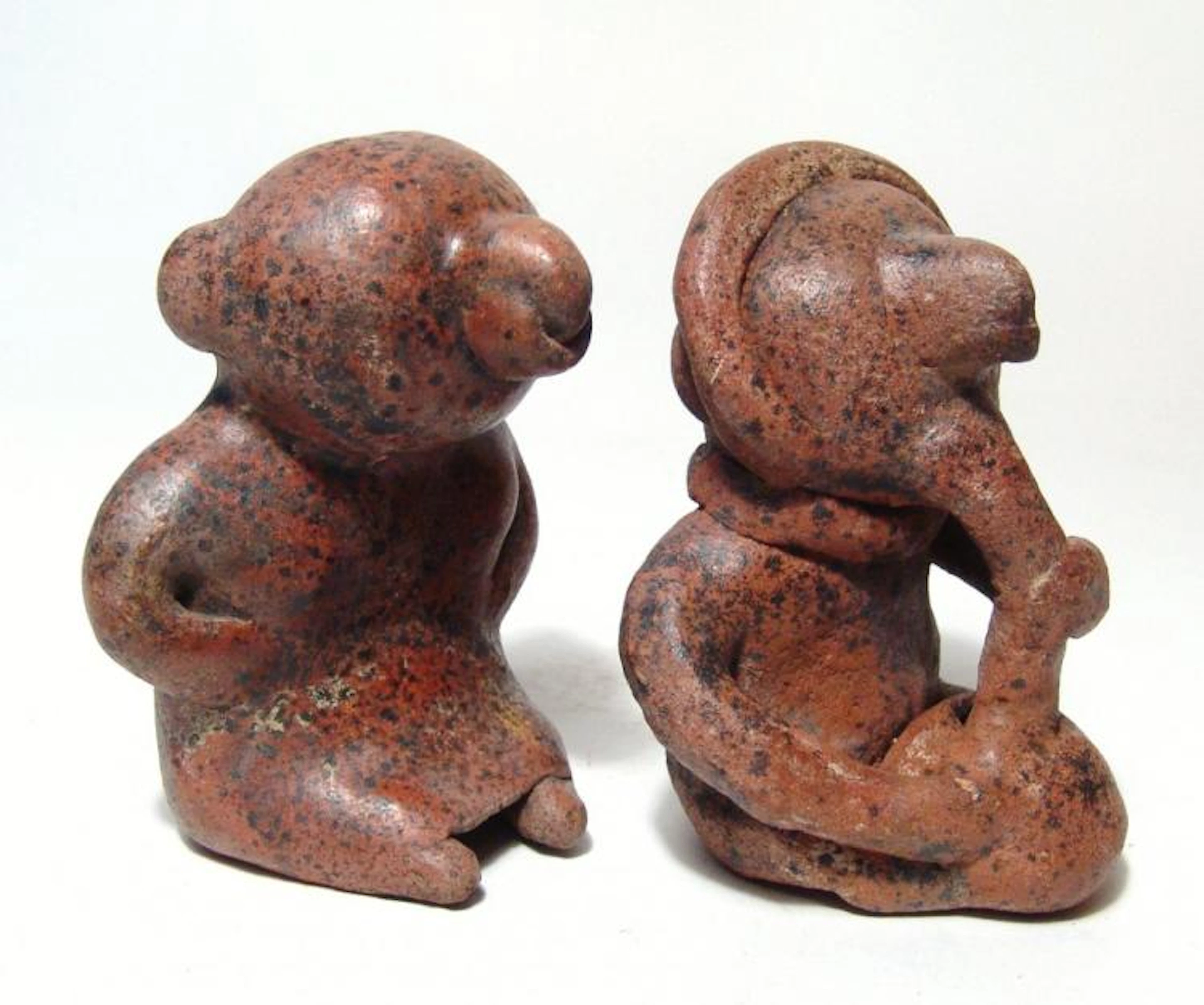 A matching pair of Nayarit figures, West Mexico
