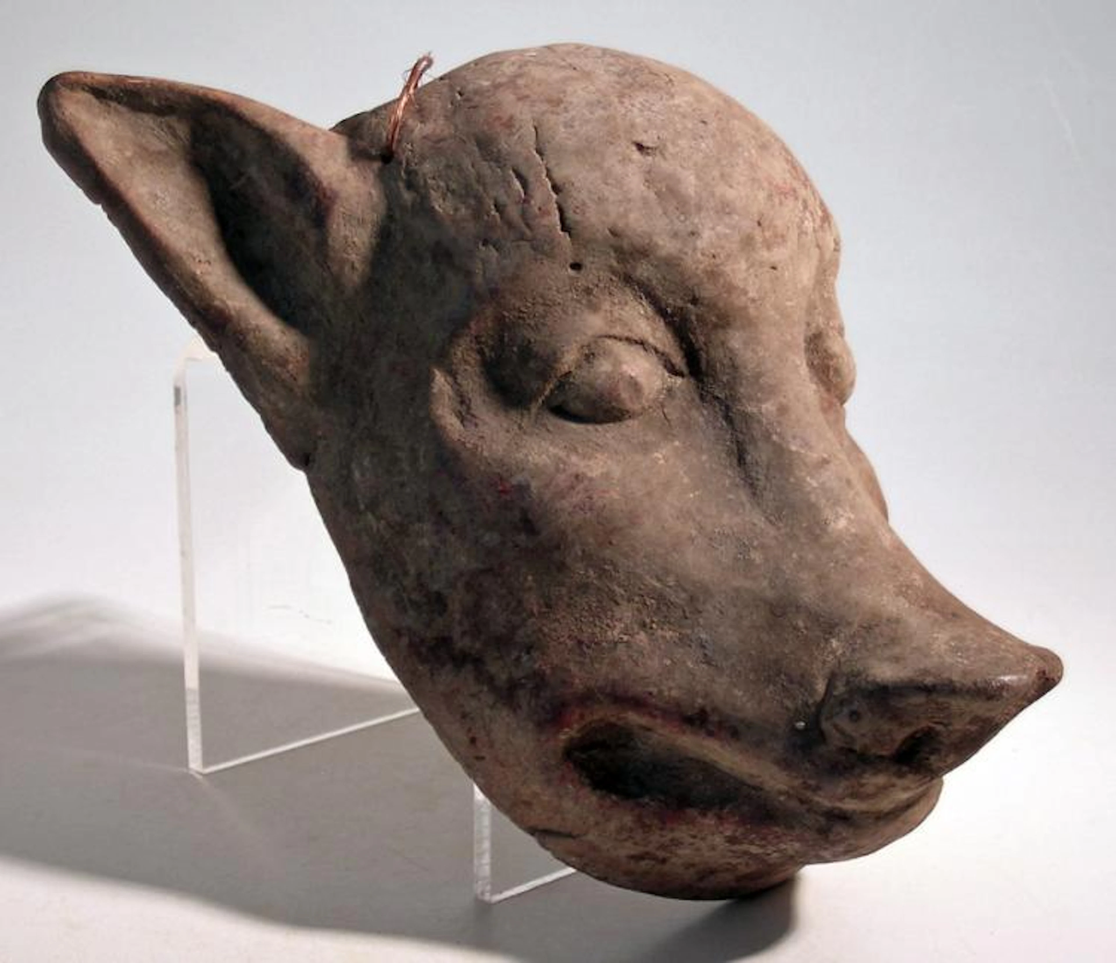A striking Colonial era mask from Mexico