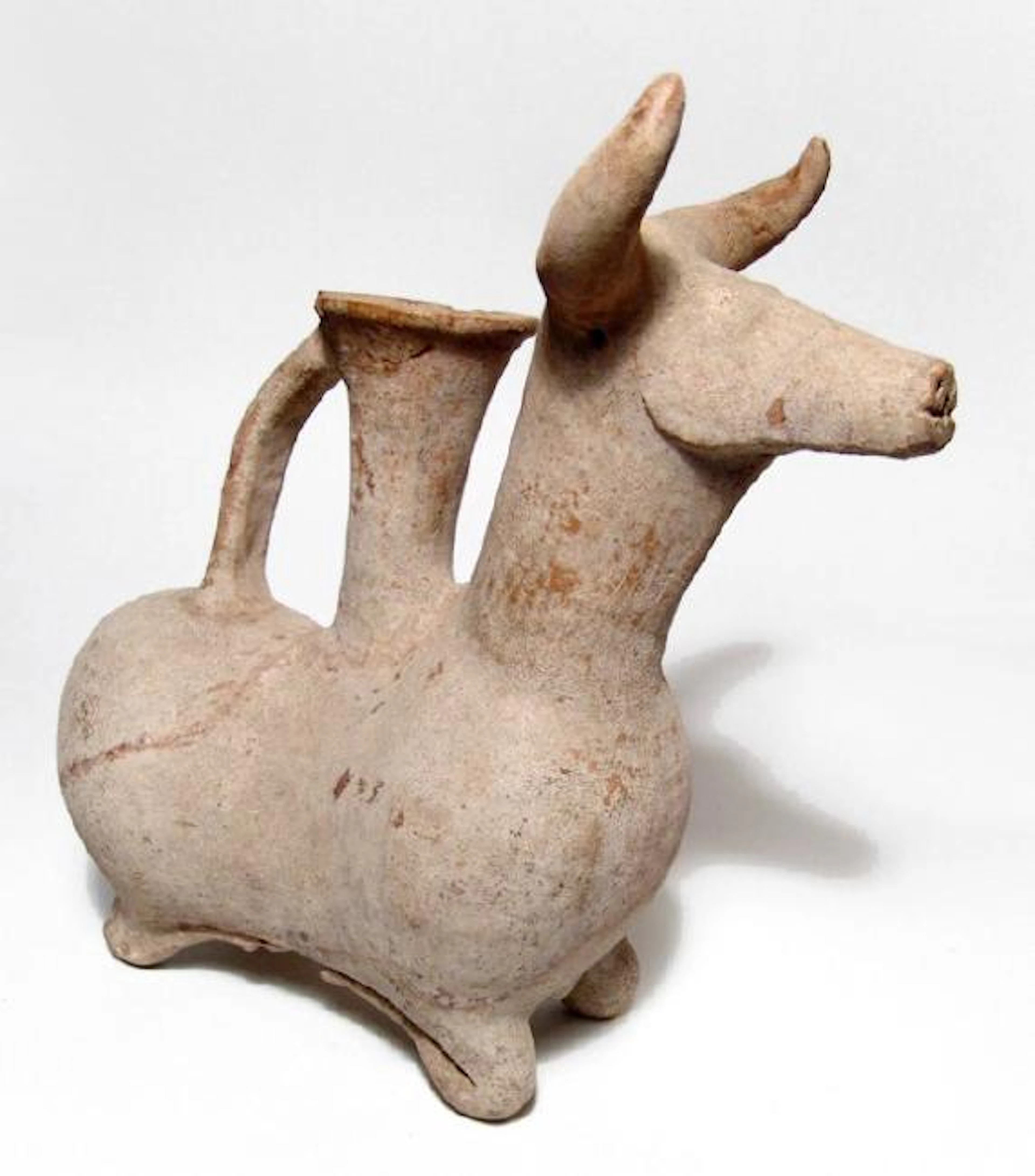 An Amlash Rhyton in the form of a kneeling bull