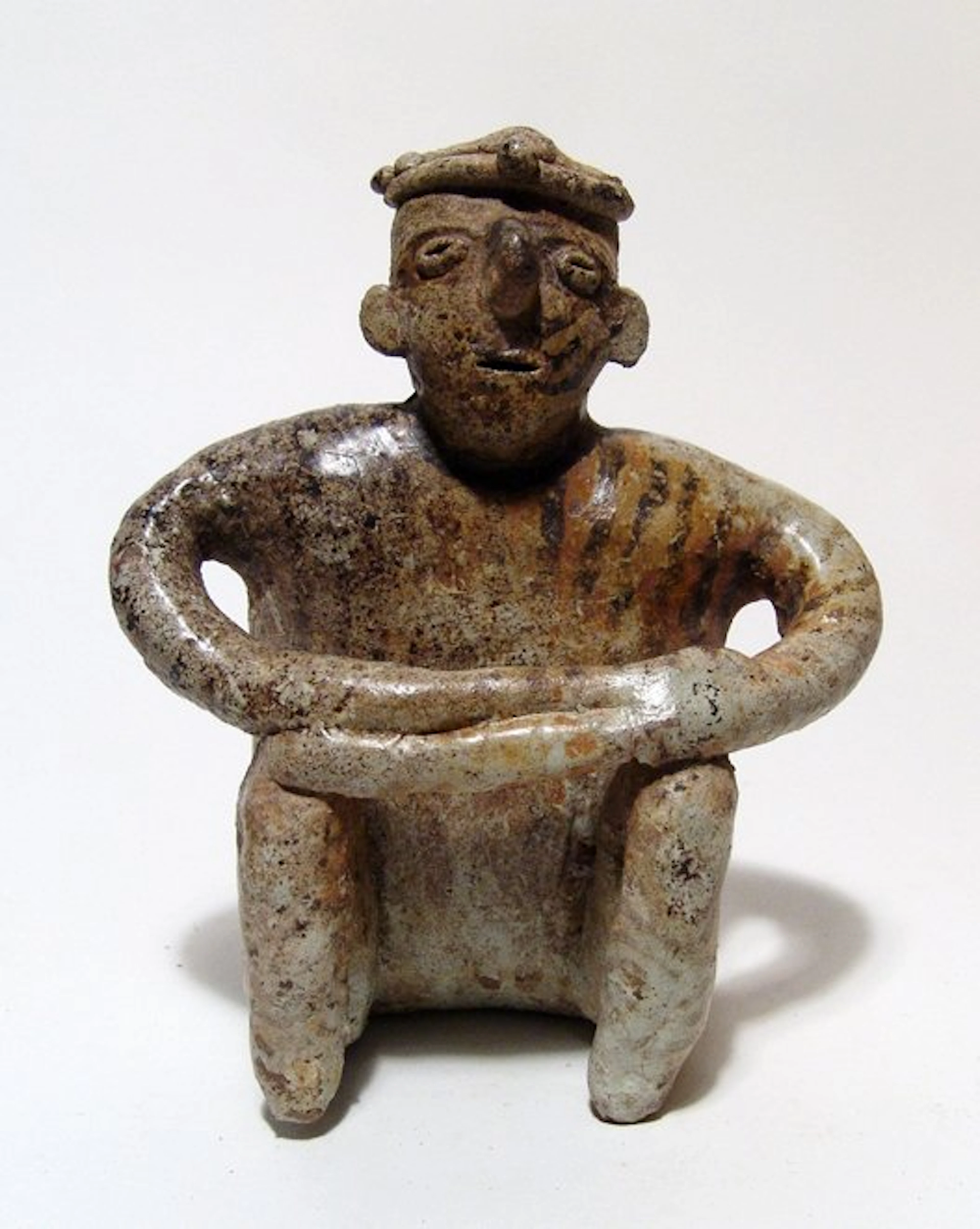 A Nayarit seated figure of a shaman, West Mexico