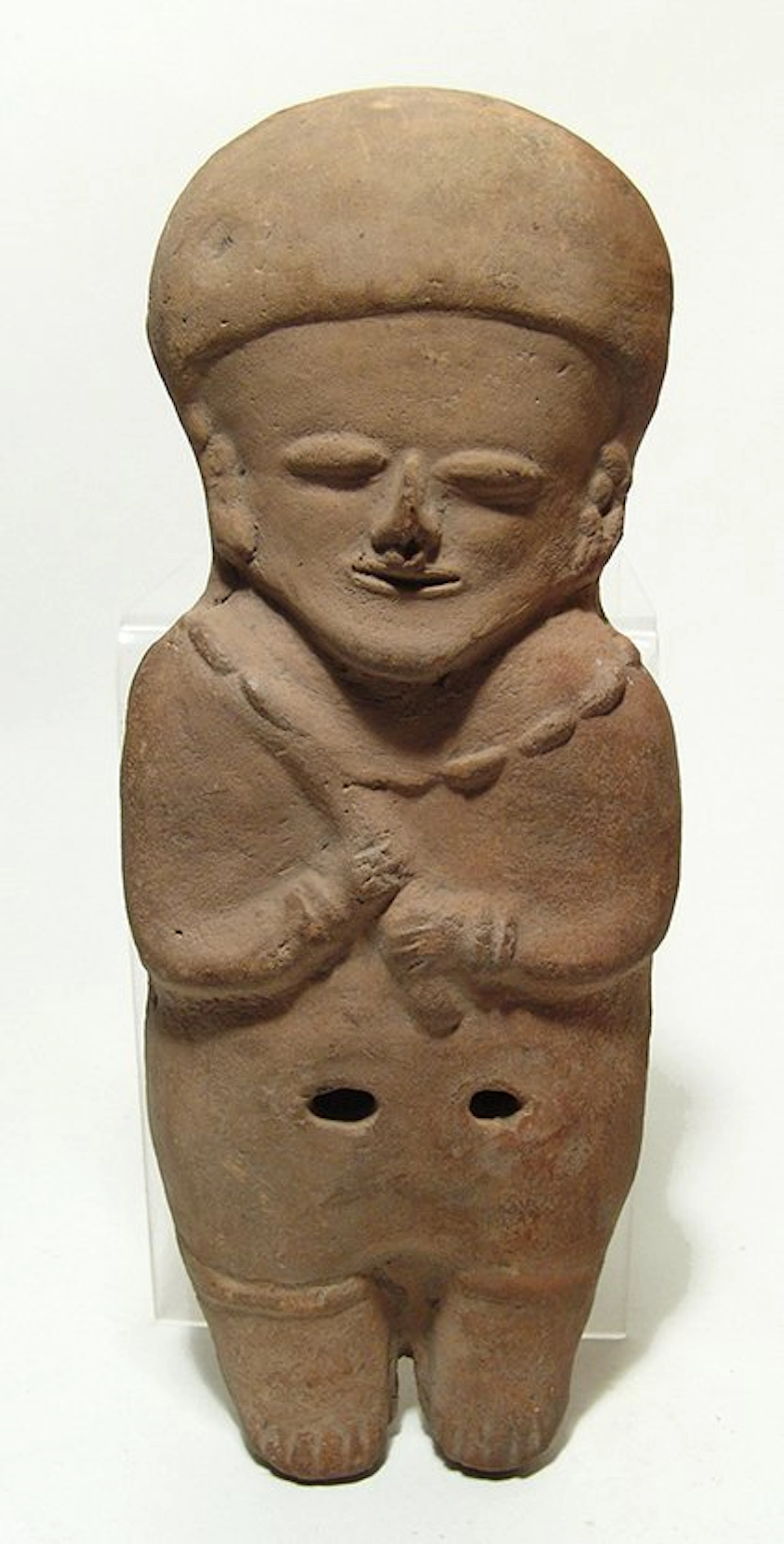 A nice Jamacoaque figural whistle